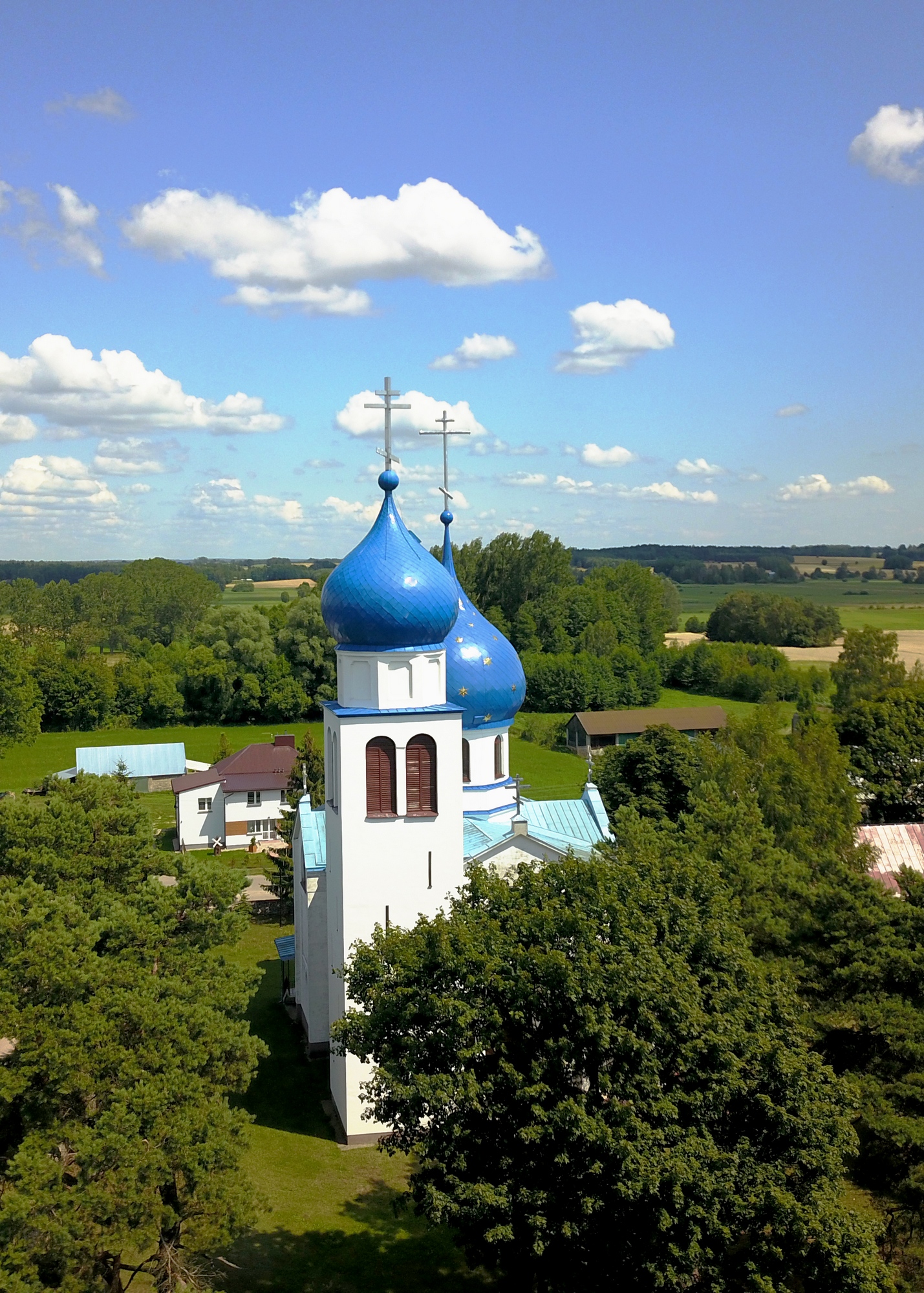 The Orthodox church in Jaczno