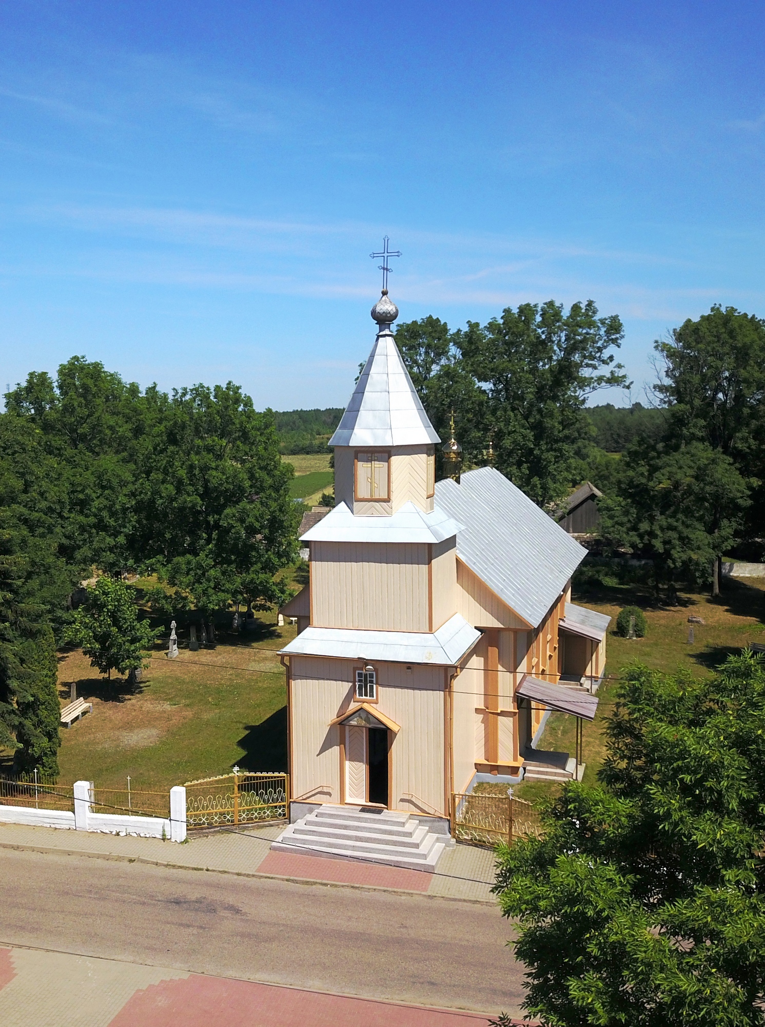 The Orthodox church in Lewkowo Stare