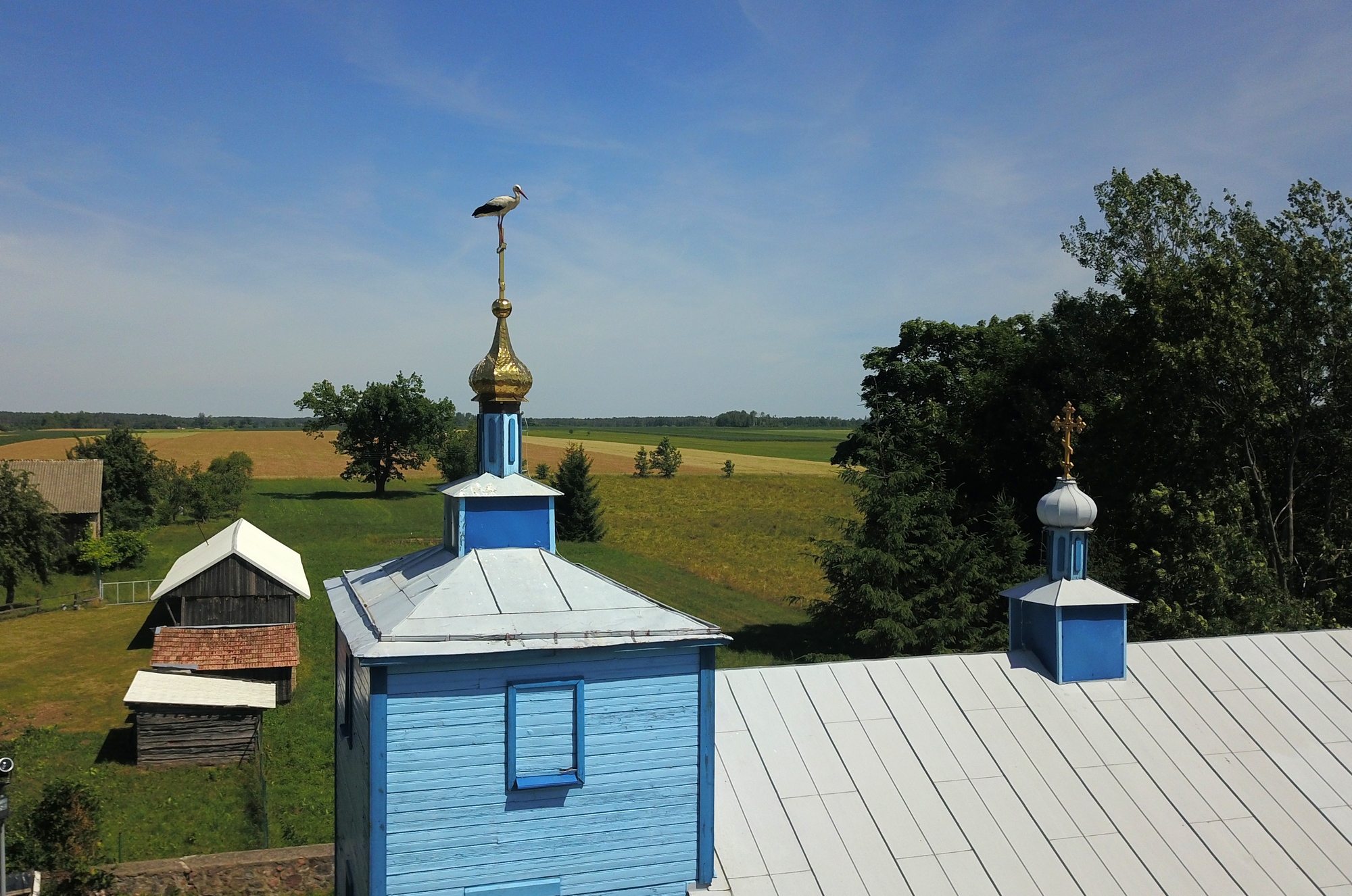 The Orthodox church in Malesze