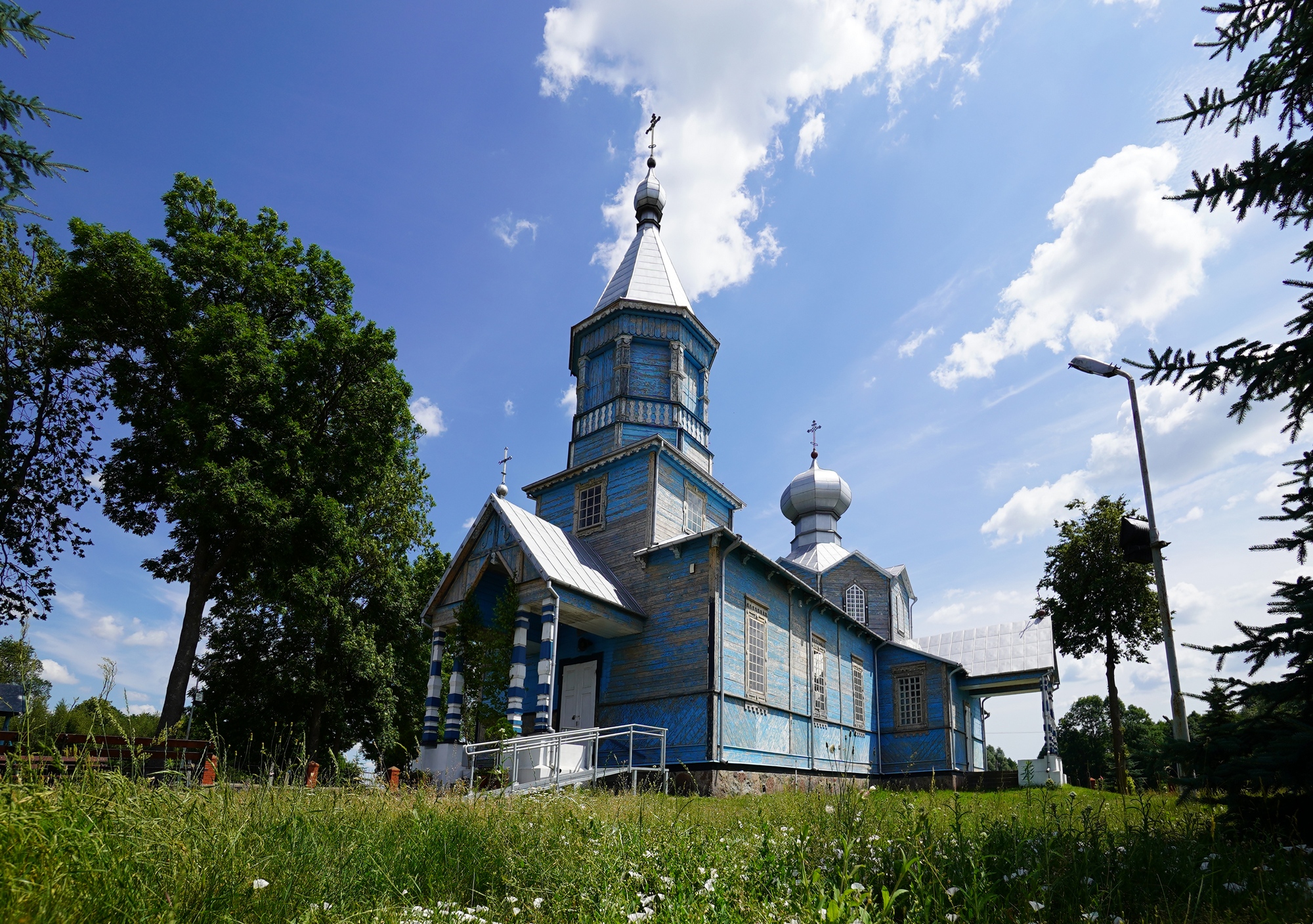 The Orthodox church in Pasynki