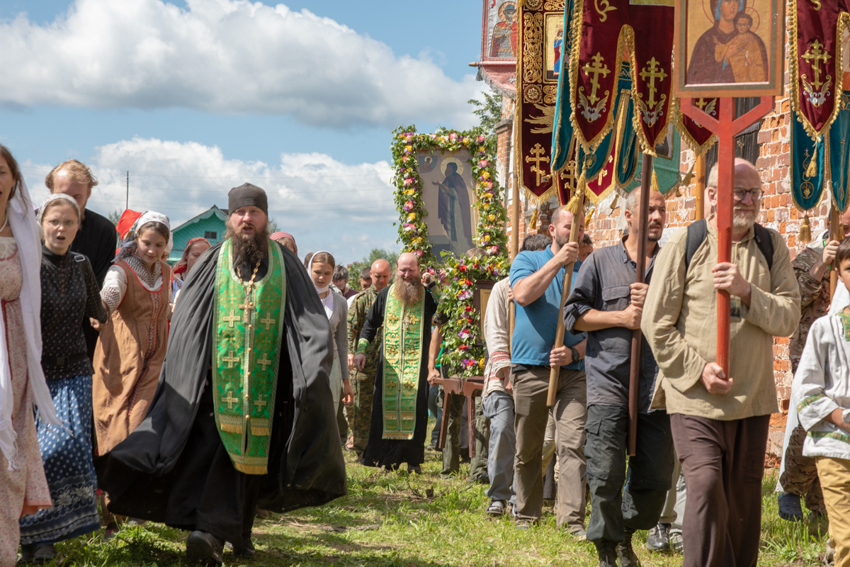 Иринарховский крестный ход. Праздник в Кондаково