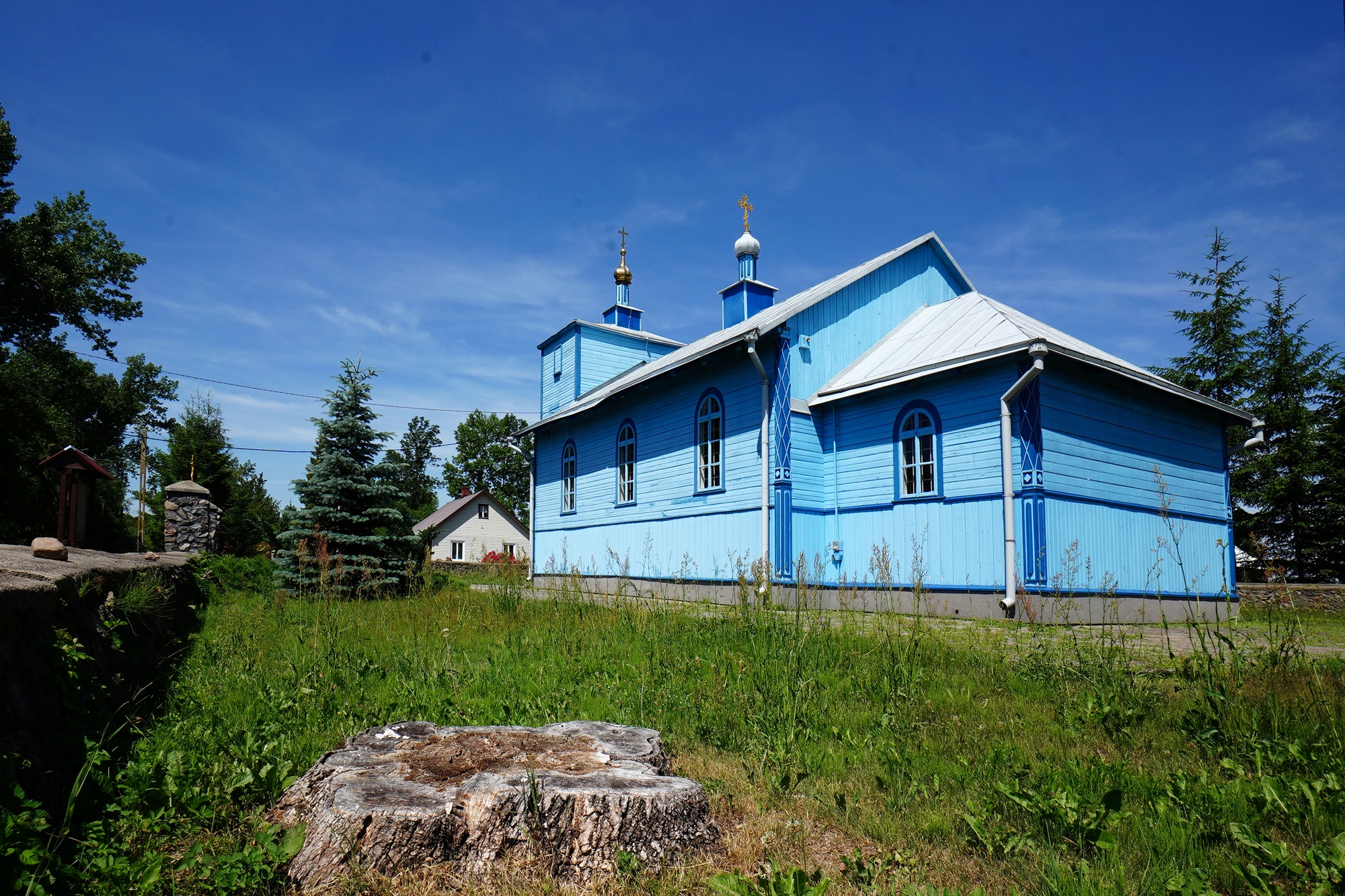 The Orthodox church in Malesze