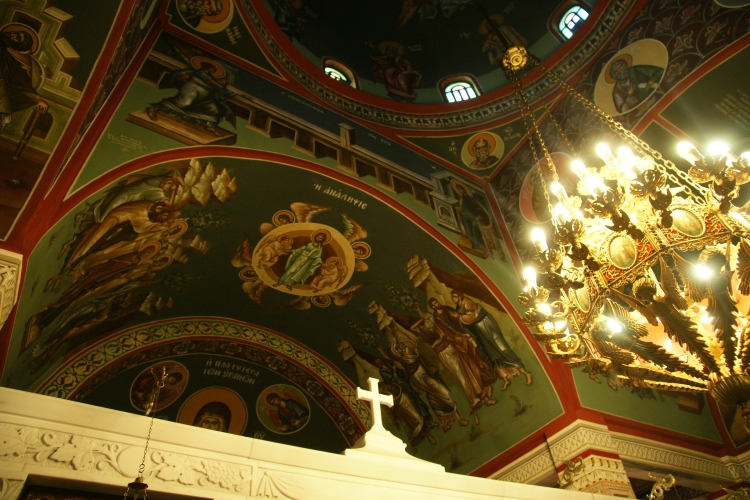 Ascension and Annunciation Frescoes of my Church