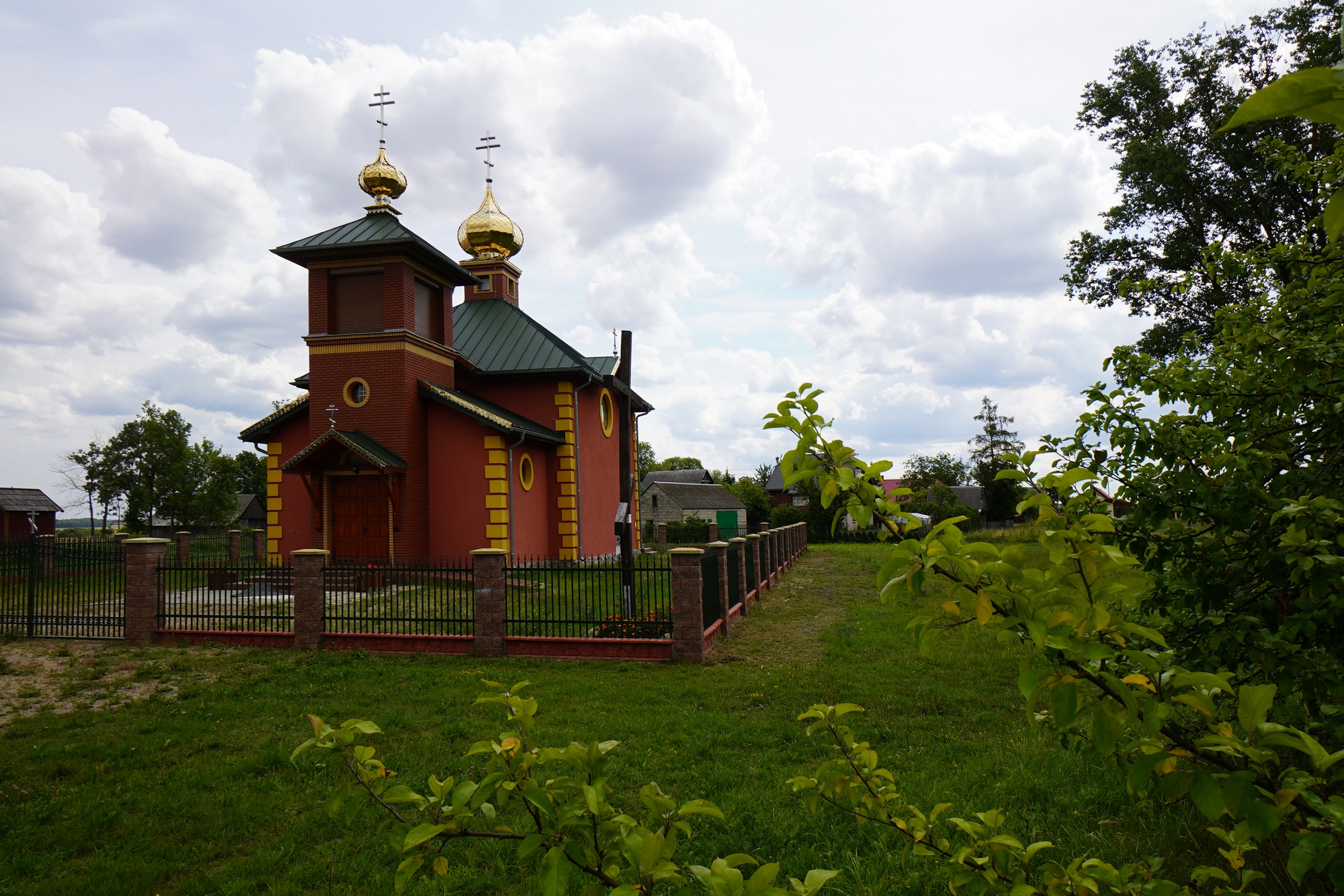 The Orthodox church in Zbucz