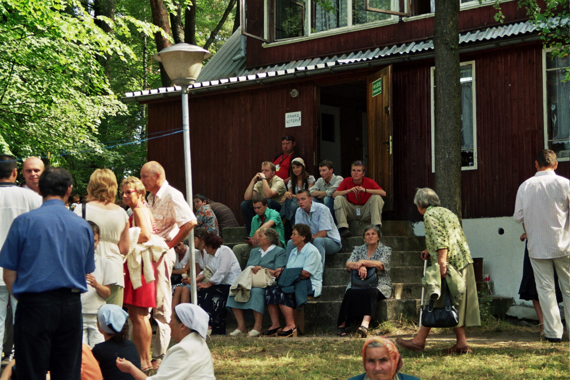 Wspomnienia- Św.Góra Grabarka- 2007 rok- te schody i to miejsce