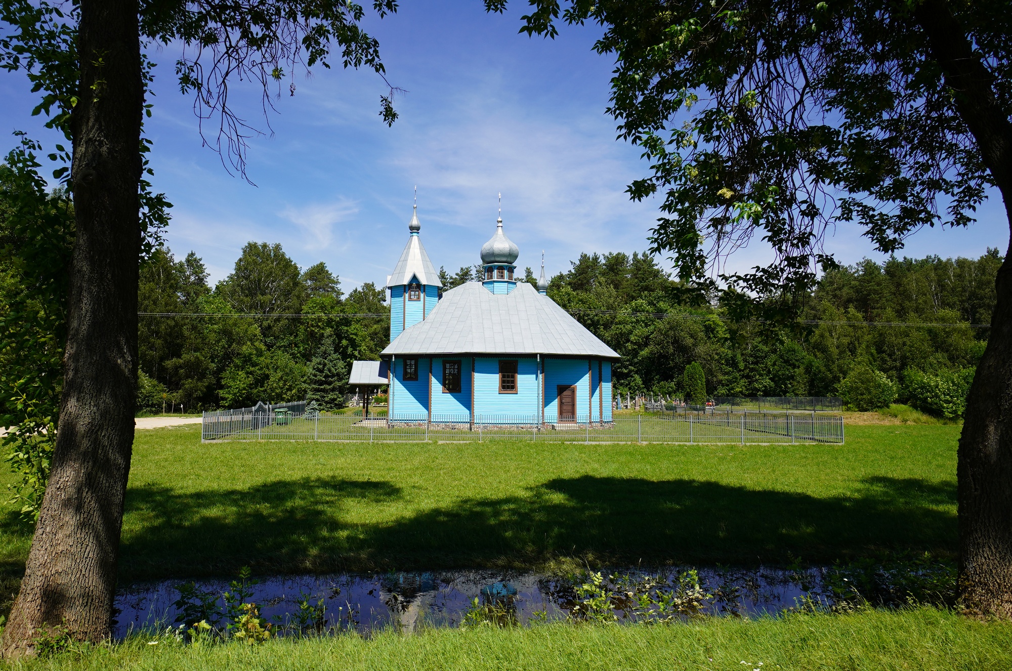 The Orthodox church in Szastały