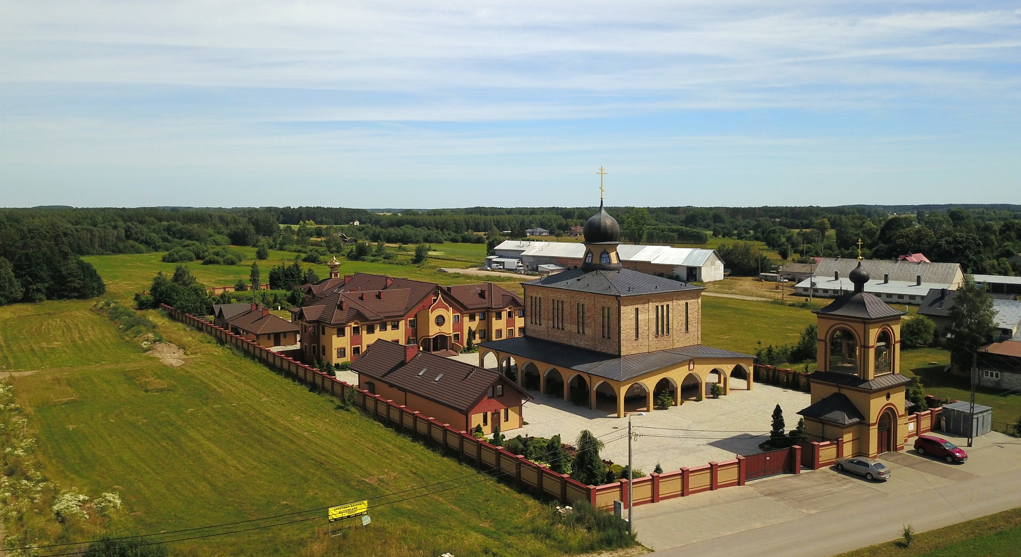 The Orthodox convent in Zwierki
