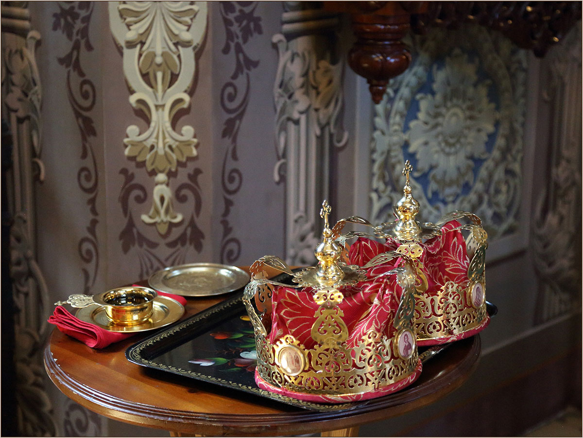Перед венчанием