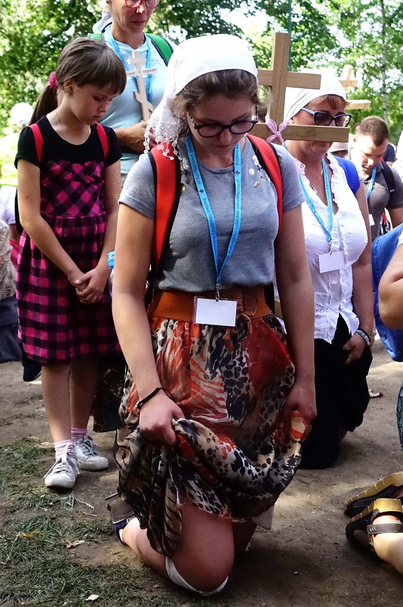 Pilgrims on Grabarka