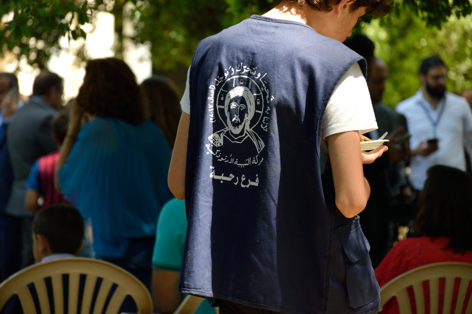 Shirt of the Orthodox Youth organisation in Rahba