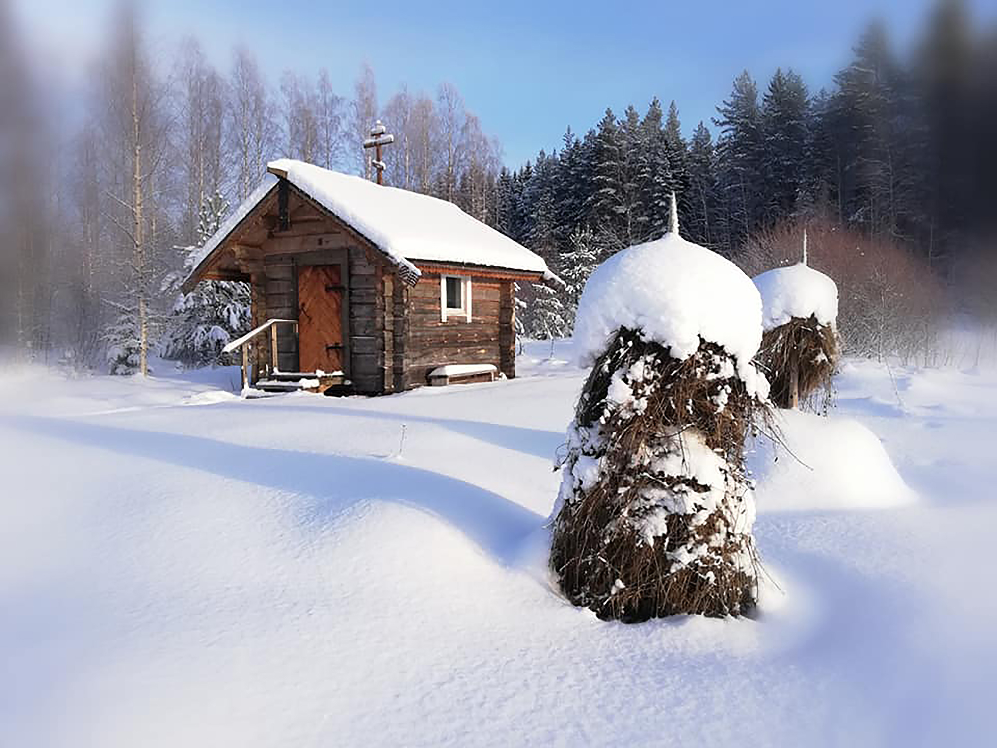 Our chapel in winter