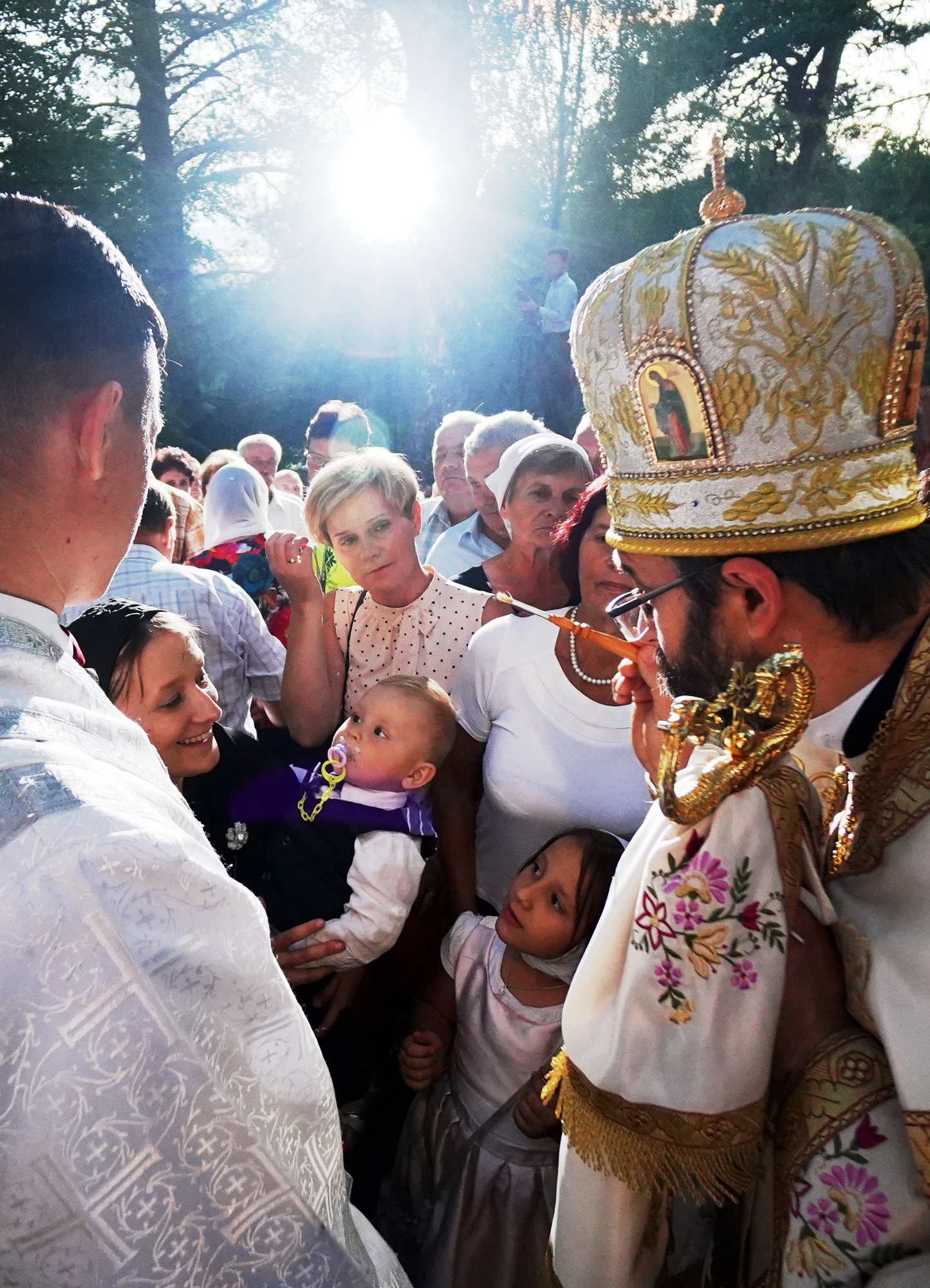All-Night Vigil at Holy Mountain of Grabarka. The feast of Transfiguration