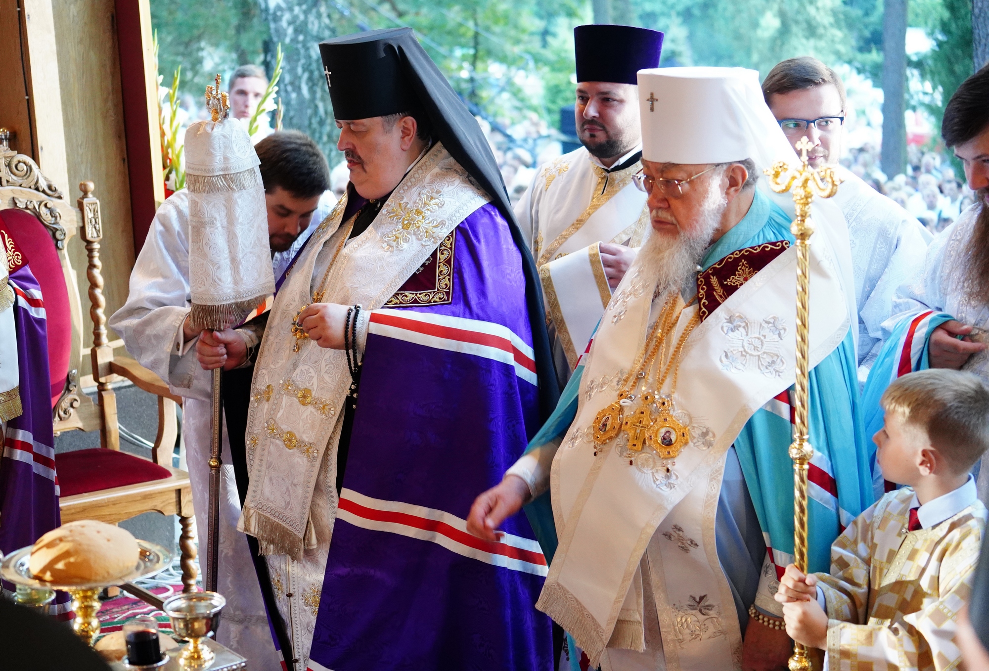 All-Night Vigil at Holy Mountain of Grabarka. The feast of Transfiguration