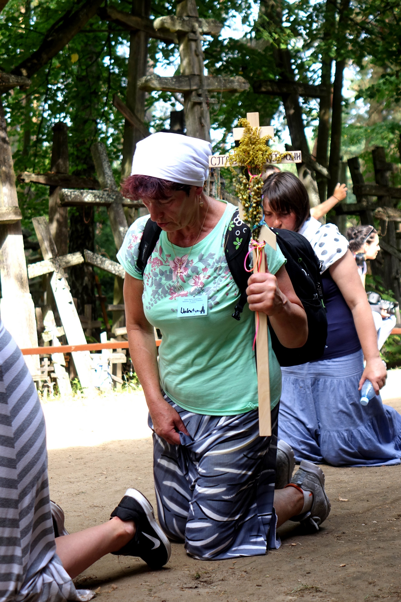 Pilgrims on Grabarka 