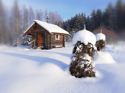 Maahiska 
Our chapel in winter 
2019-08-30 21:31:07