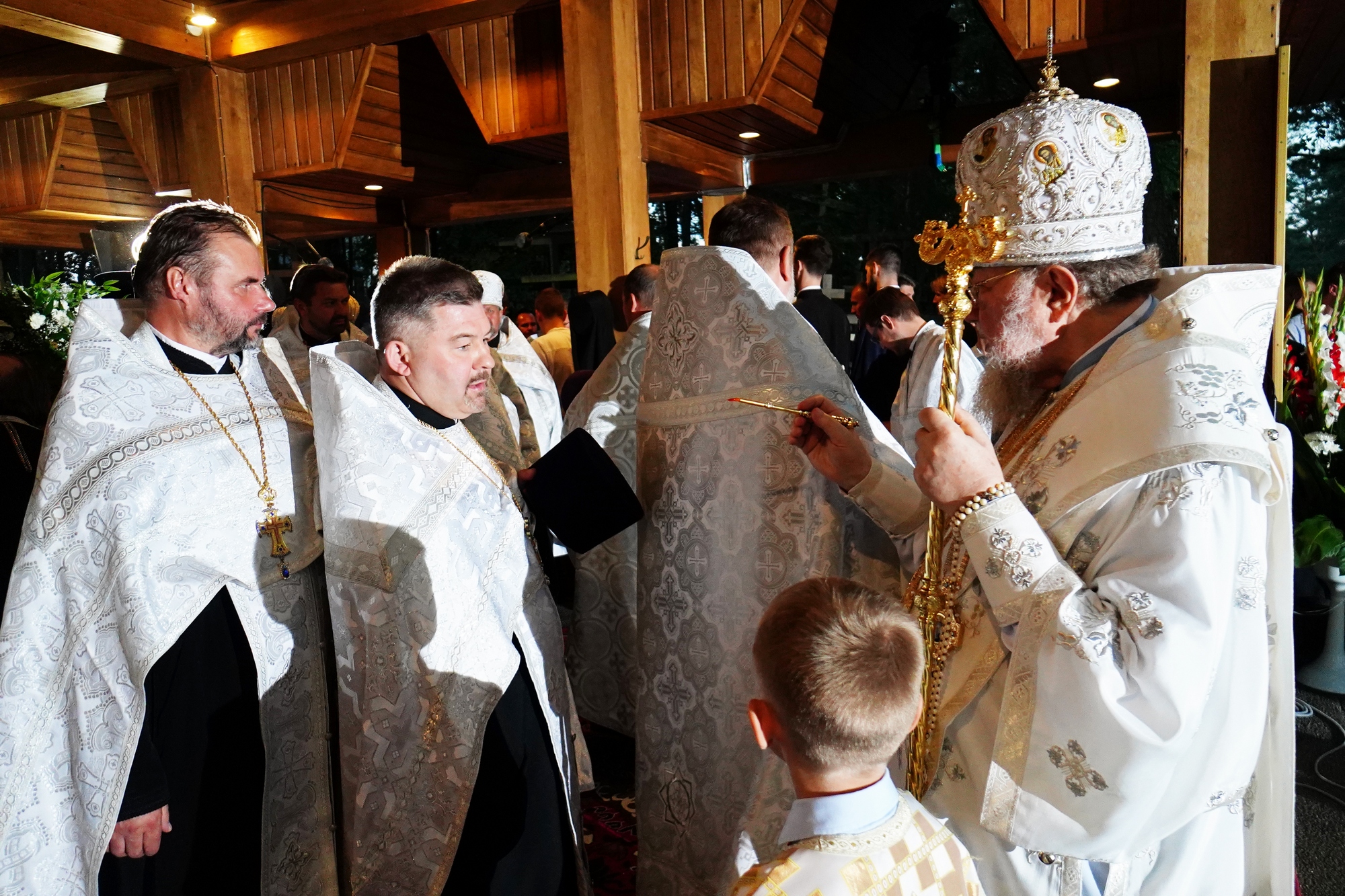 All-Night Vigil at Holy Mountain of Grabarka. The feast of Transfiguration