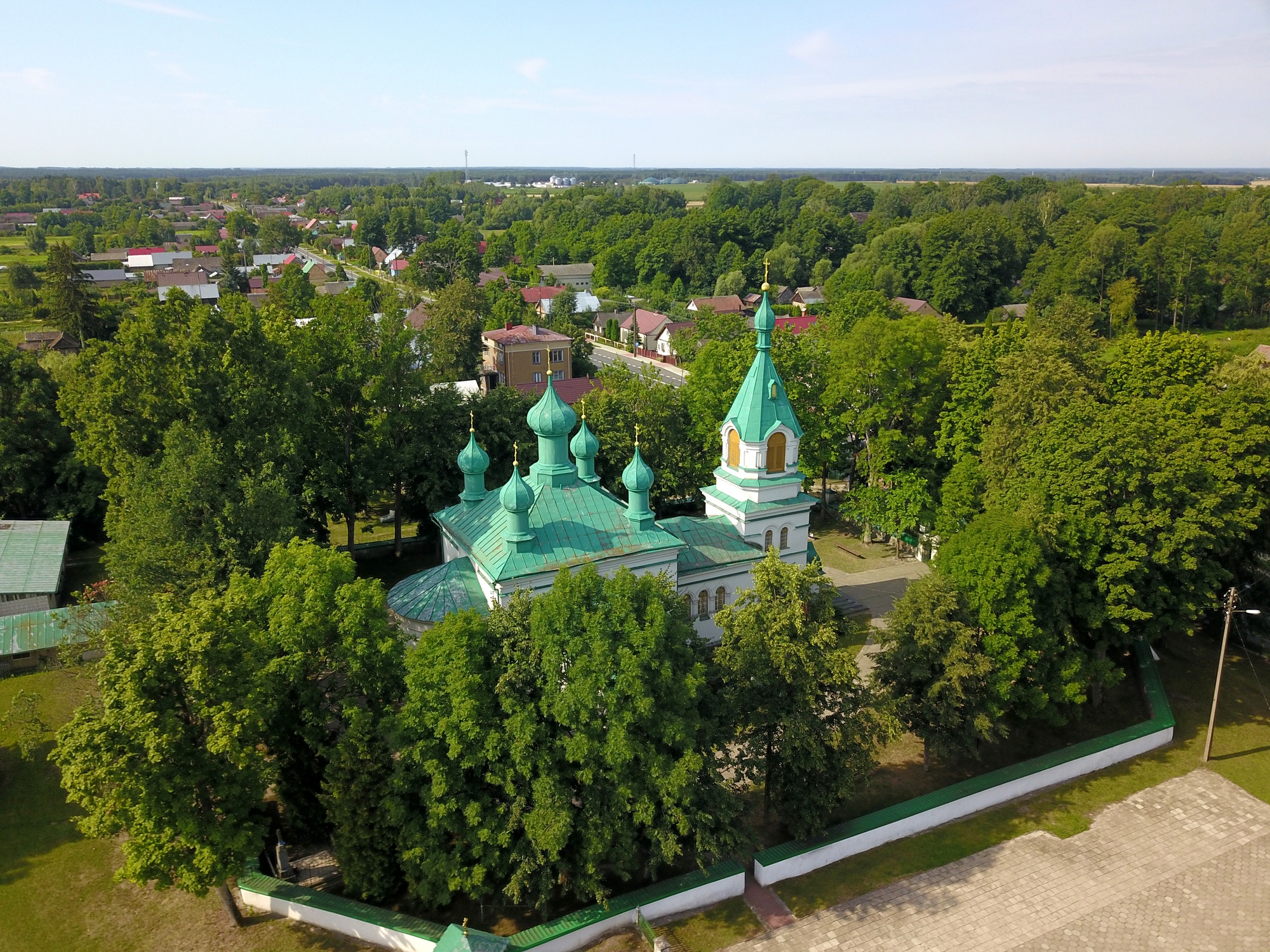 The Orthodox church in Ryboły