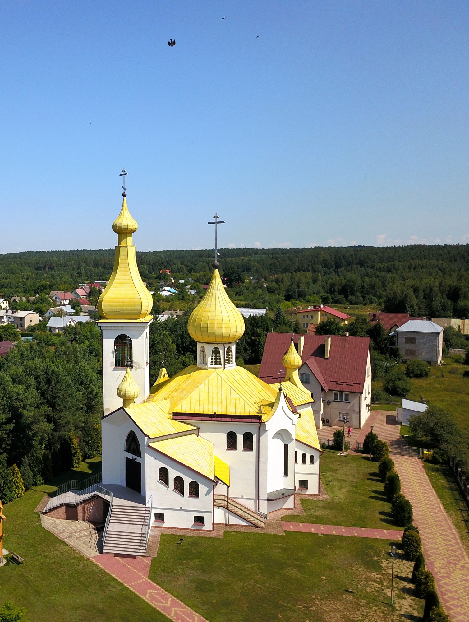 The Orthodox church in Czarna Białostocka
