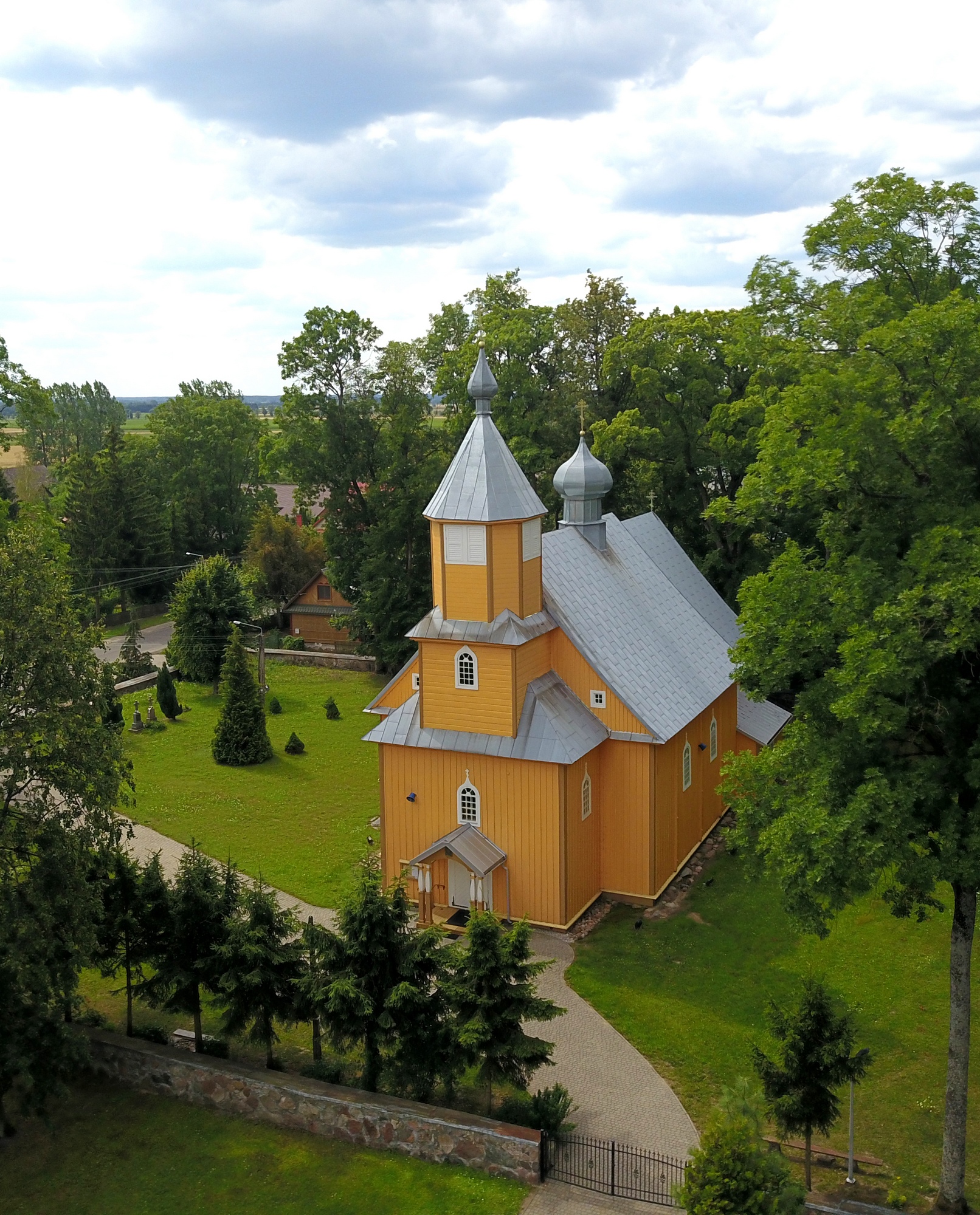 St. John the Theologian Orthodox church in Nowoberezowo