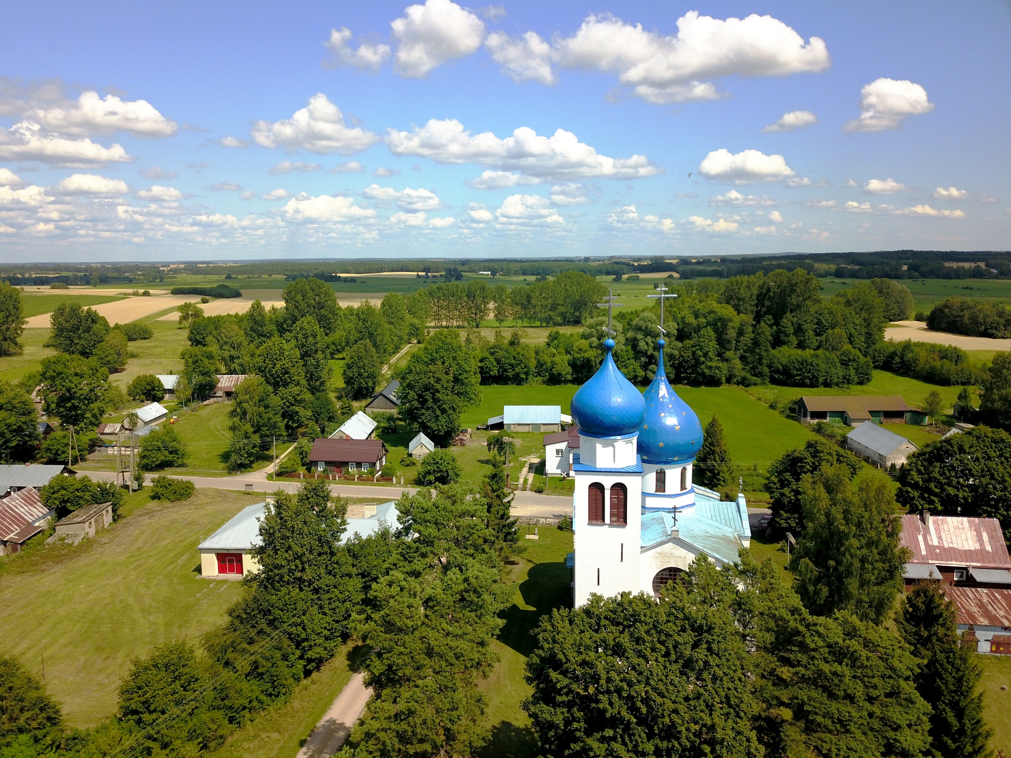 The Orthodox church in Jaczno