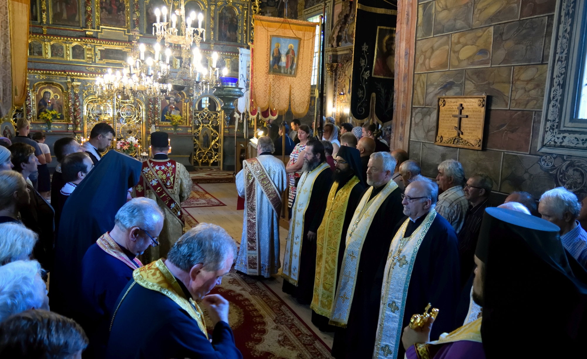 Litija na Piotra i Pawła - cerkiew w Hańczowej 2017
