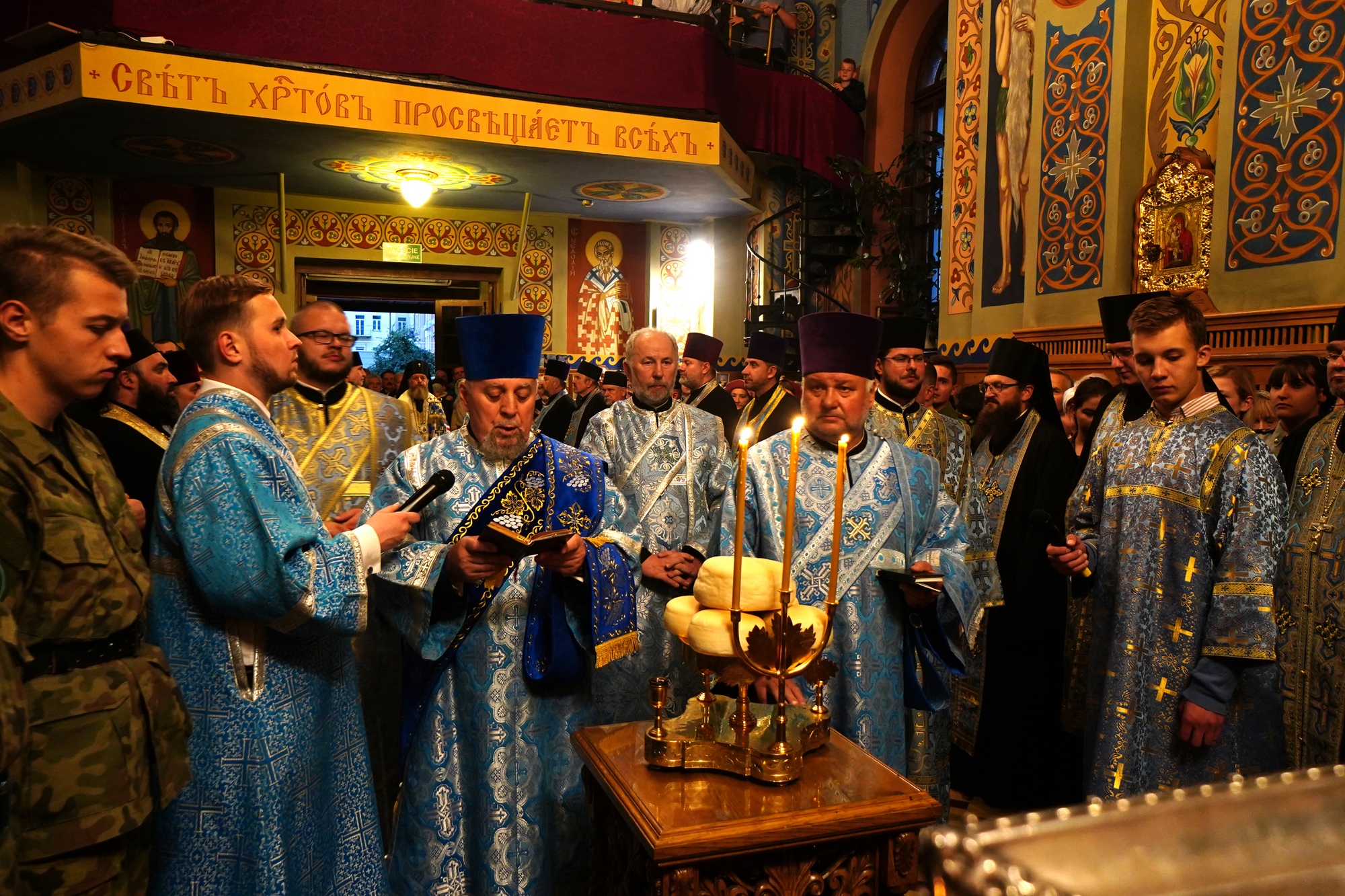 St. martyr Gabriel feast in St. Nicholas Cathedral in Białystok