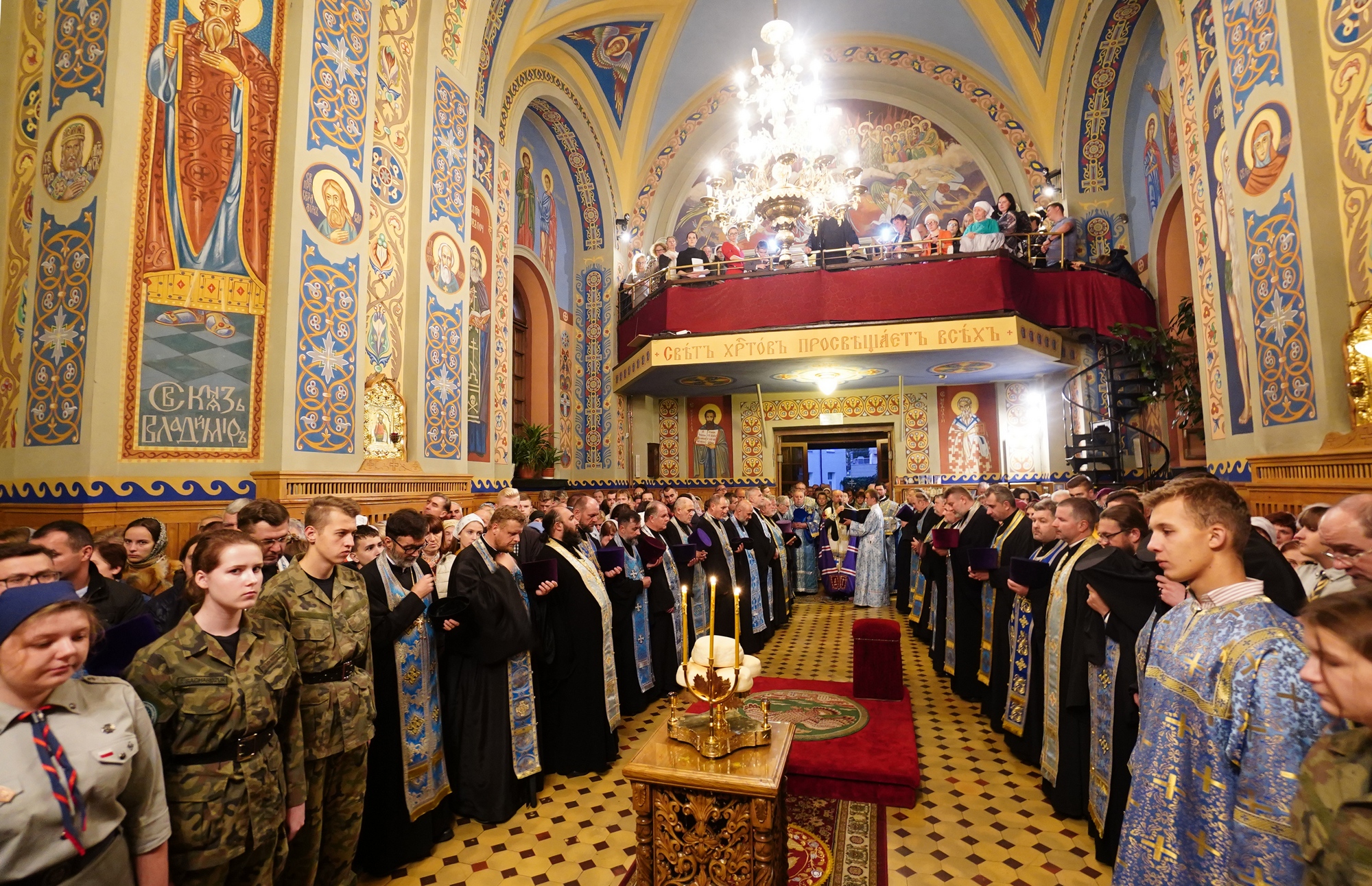 St. martyr Gabriel feast in St. Nicholas Cathedral in Białystok