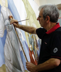 jarek11 
Albanian iconographer at work 
2019-09-22 19:30:50