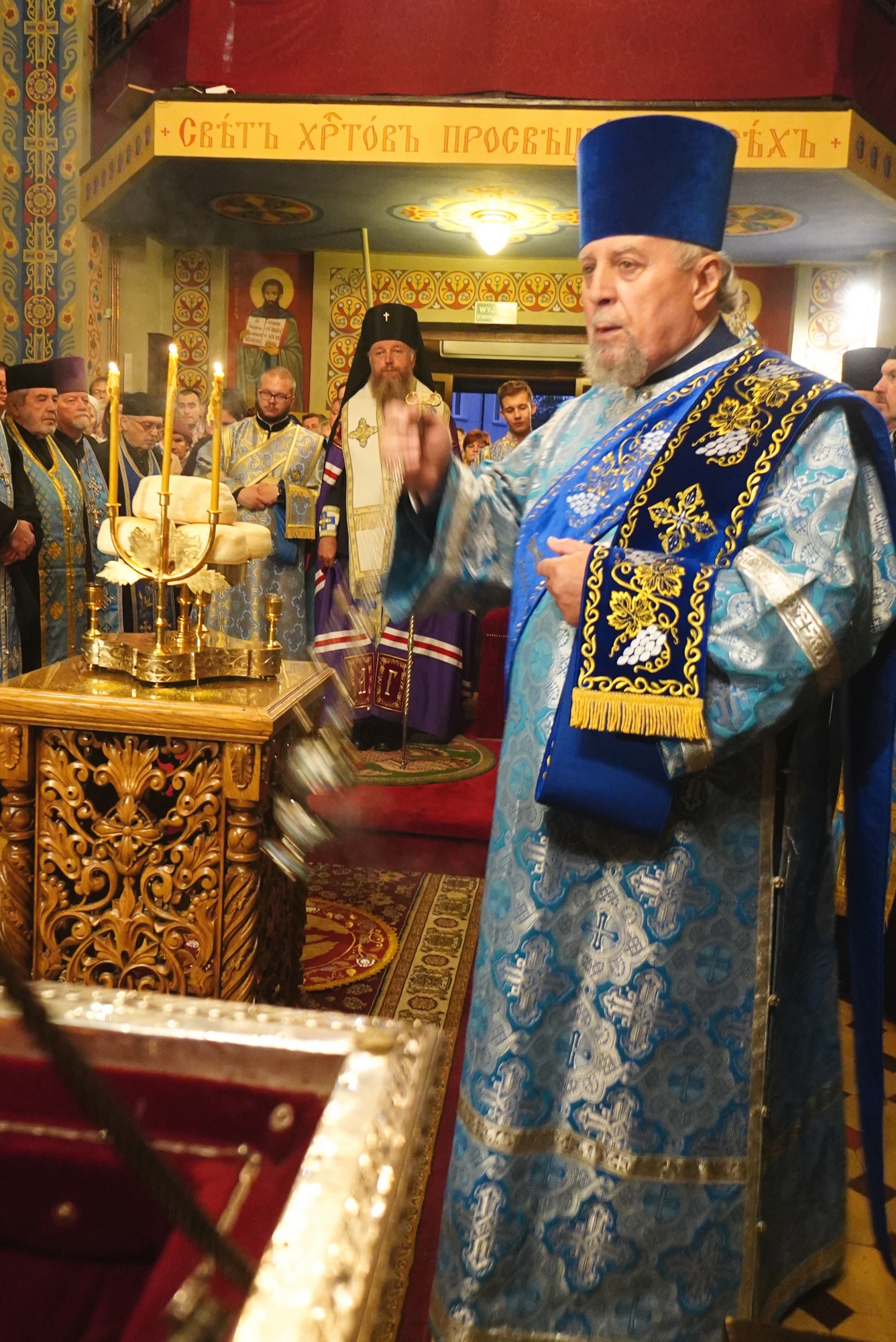 St. martyr Gabriel feast in St. Nicholas Cathedral in Białystok