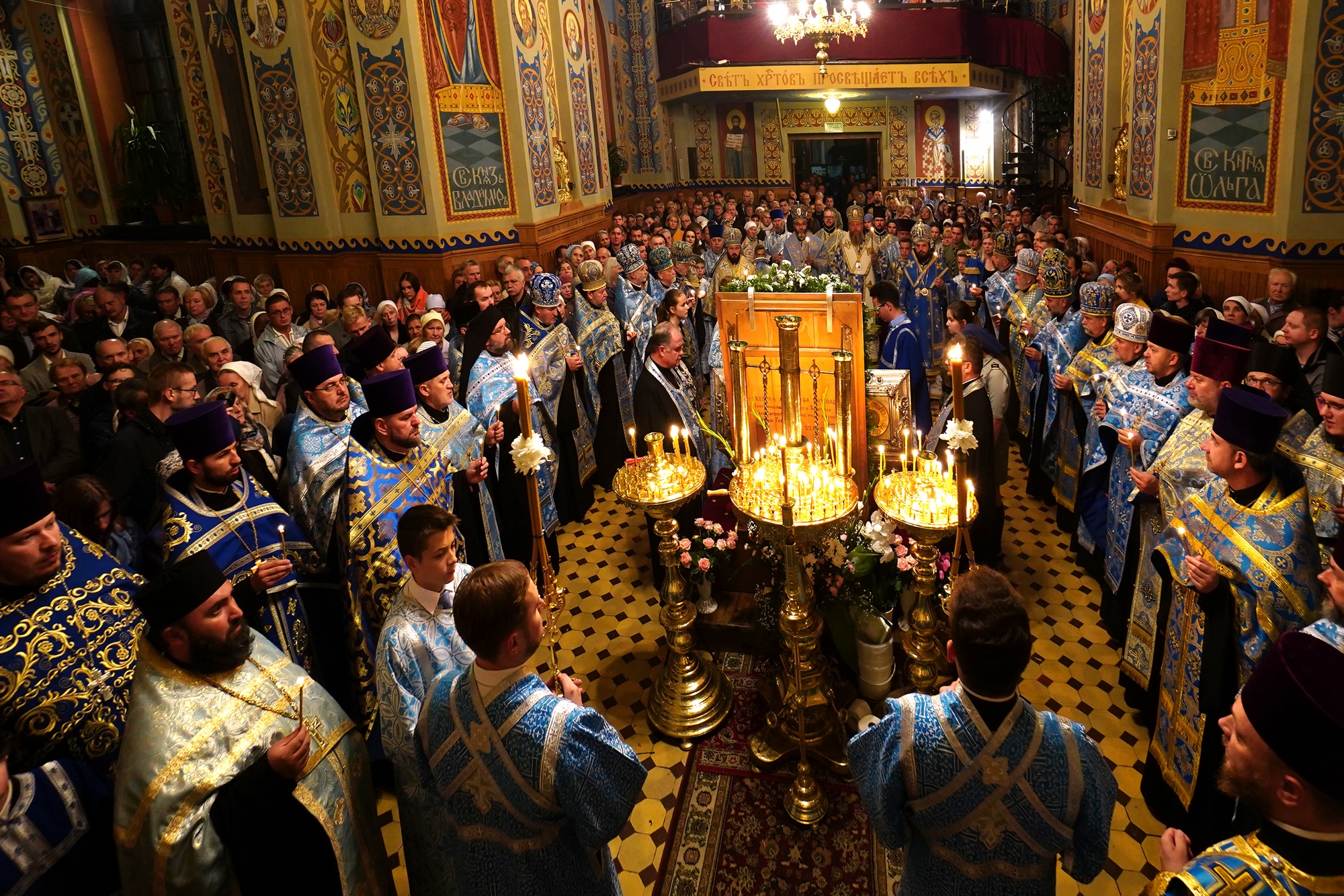 St. martyr Gabriel feast in St. Nicholas Cathedral in Białystok