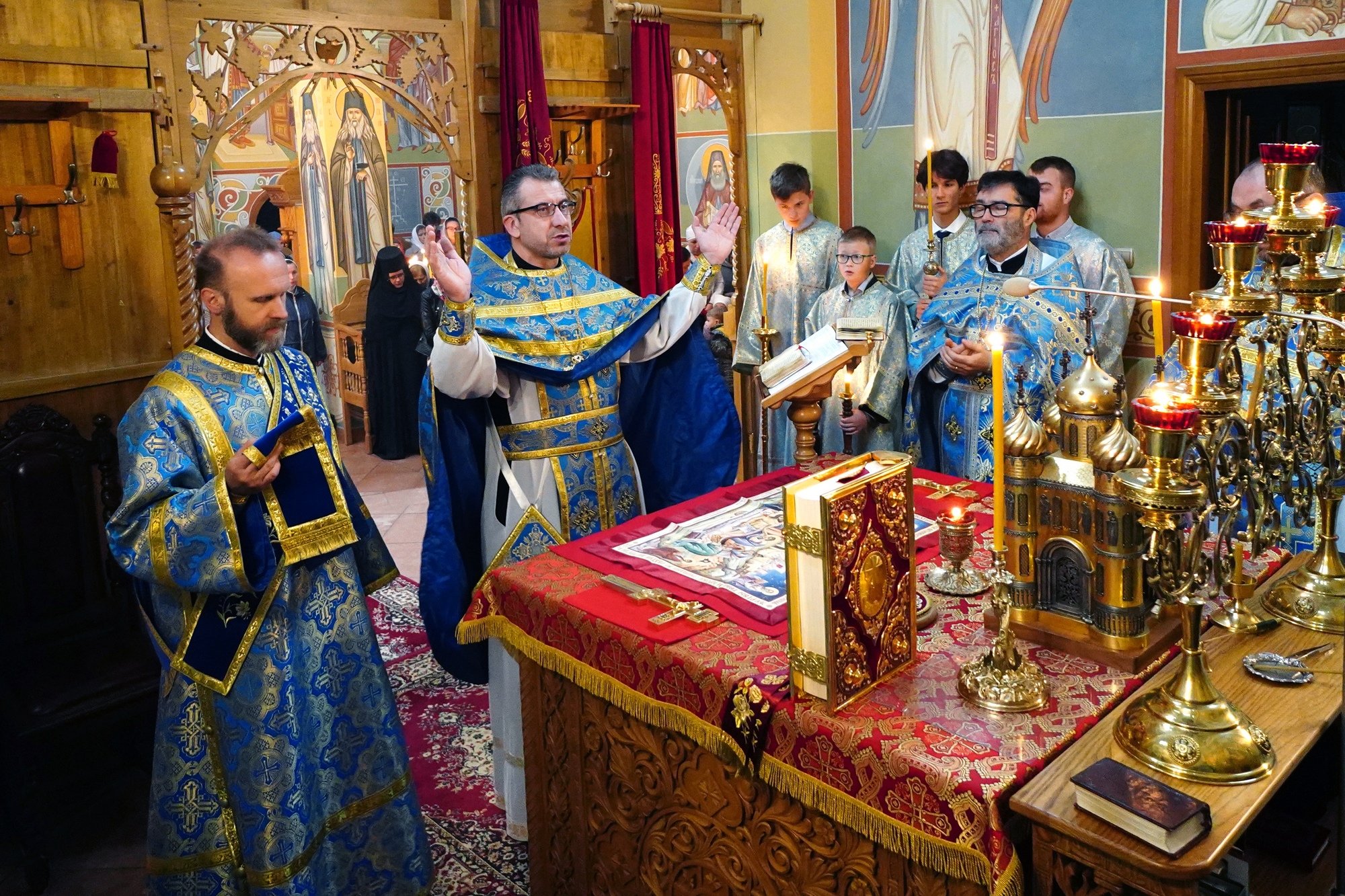 Nativity of the Mother of God feast in Zwierki Convent