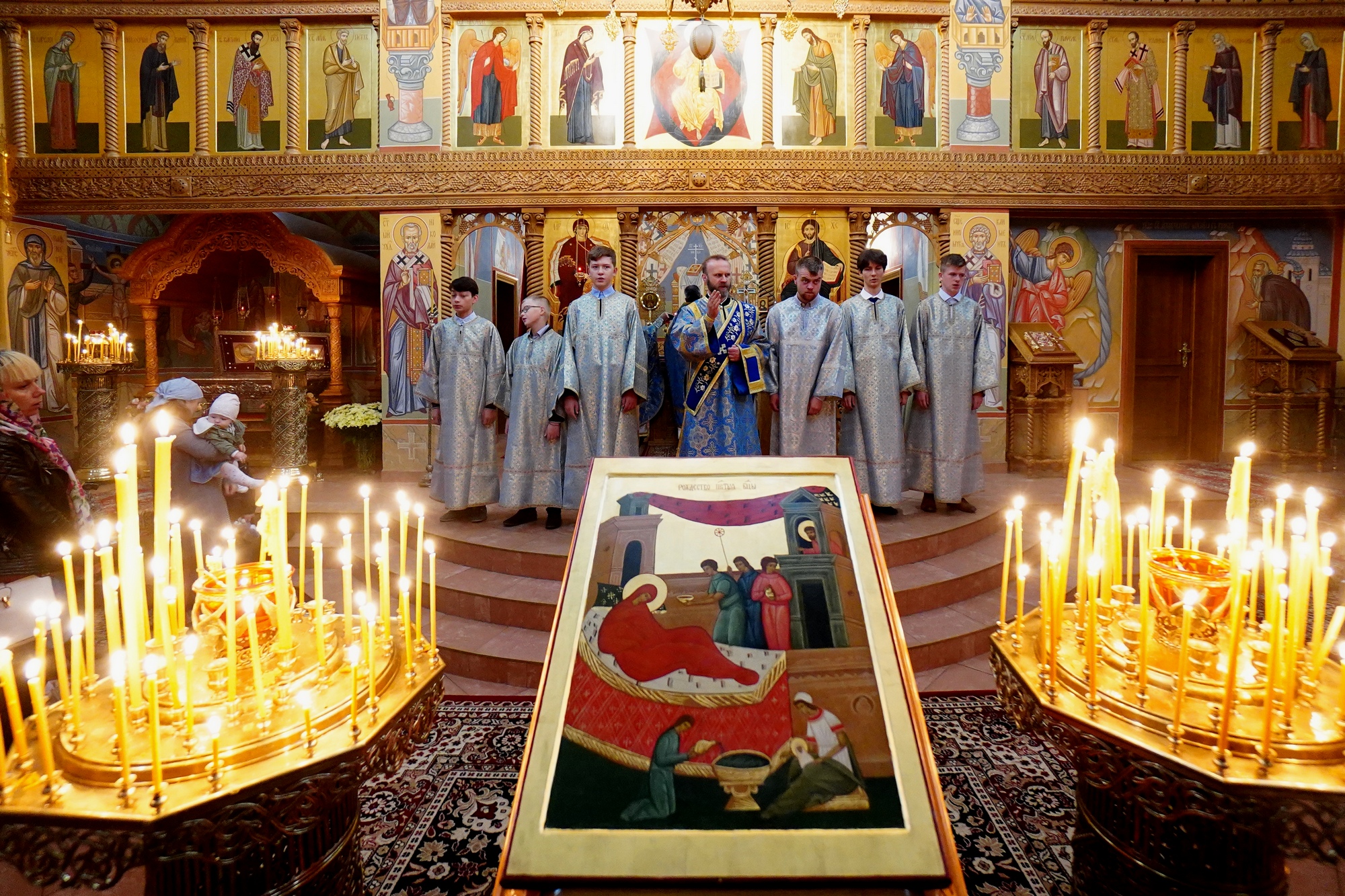 Nativity of the Mother of God feast in Zwierki Convent