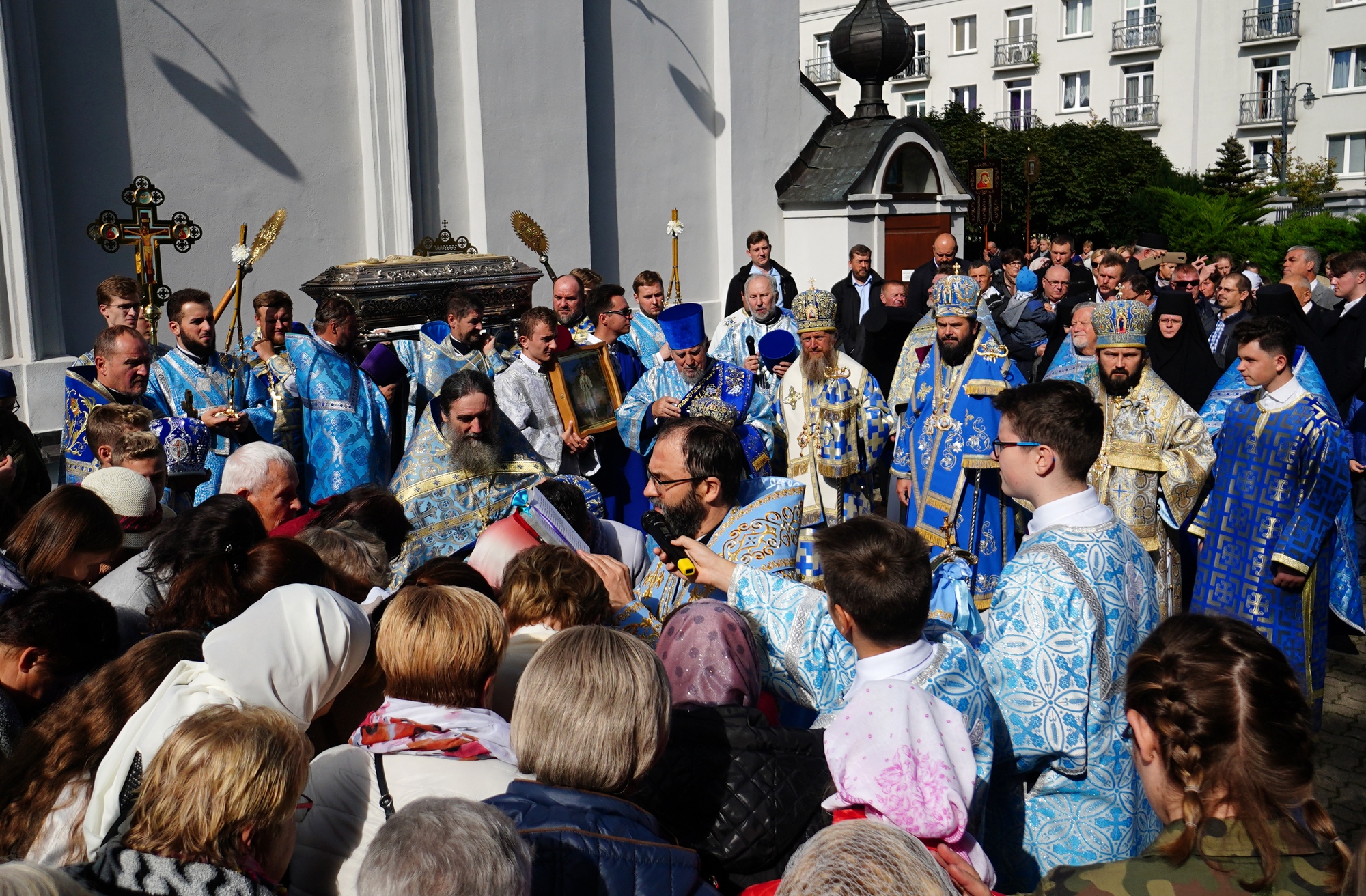 St. Gabriel feast in St. Nicholas Cathedral in Białystok