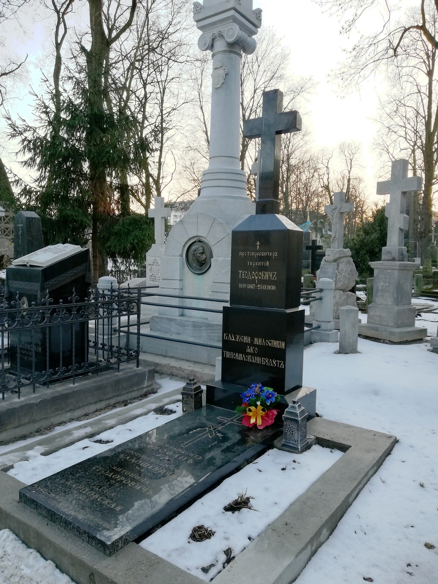 The Orthodox cementary in Warsaw 