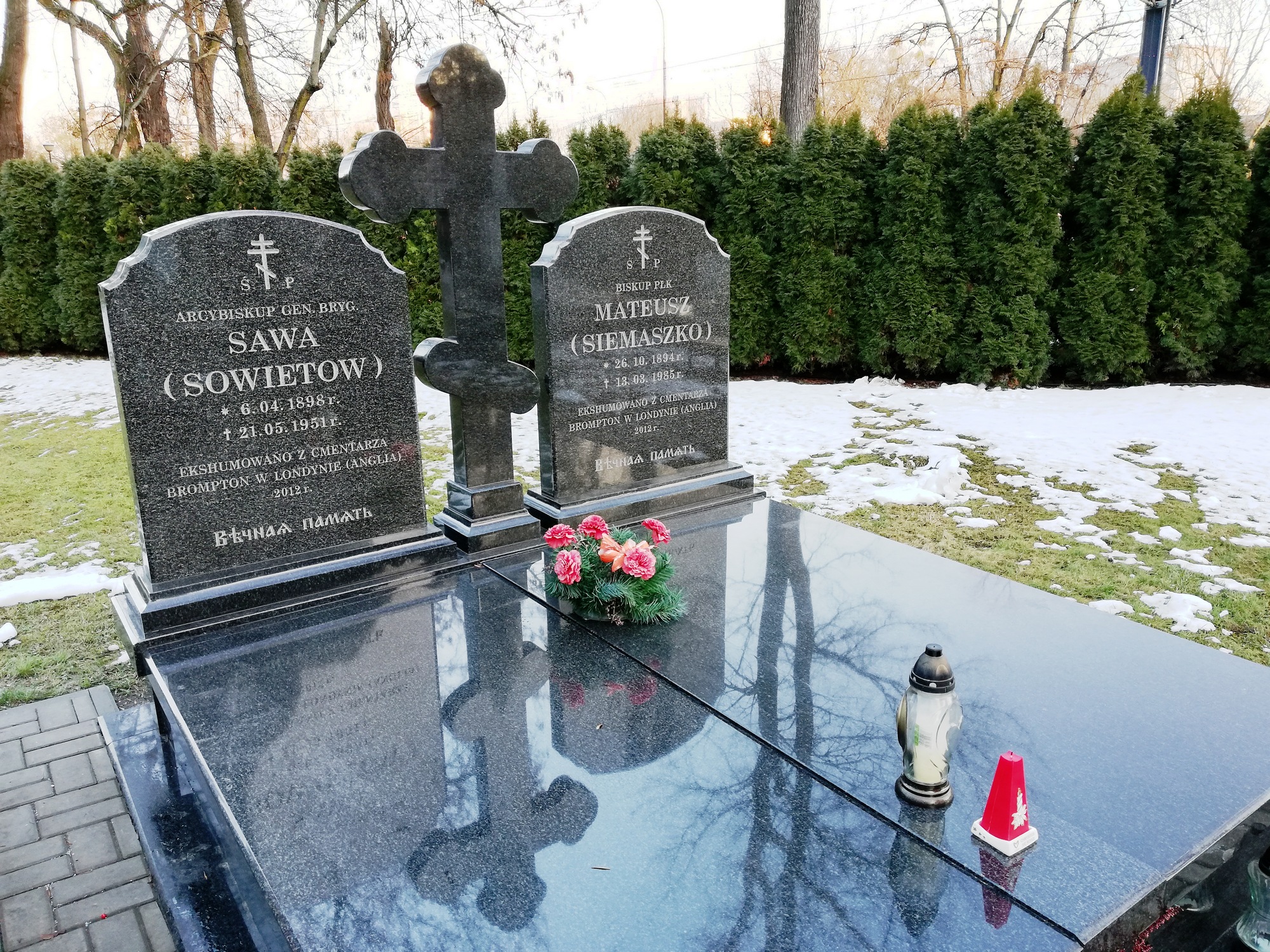 The Orthodox cementary in Warsaw
