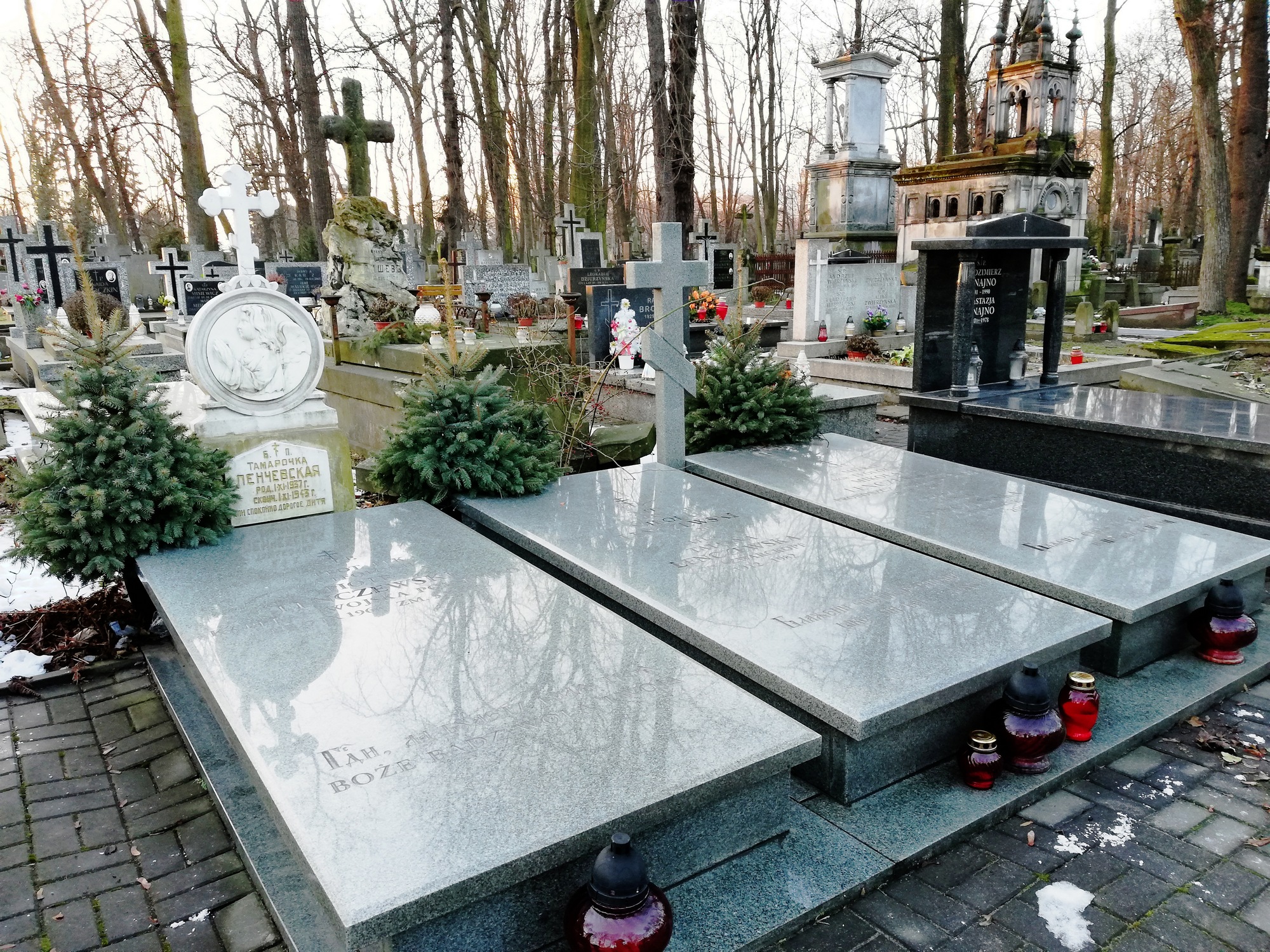 The Orthodox cementary in Warsaw