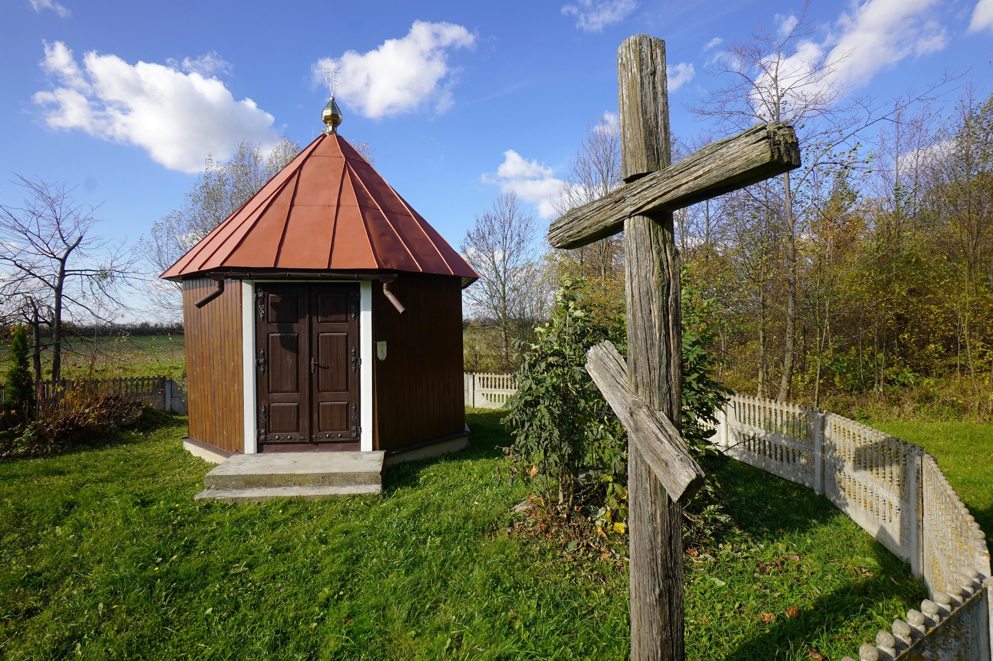 The Orthodox chapel in Piatienka