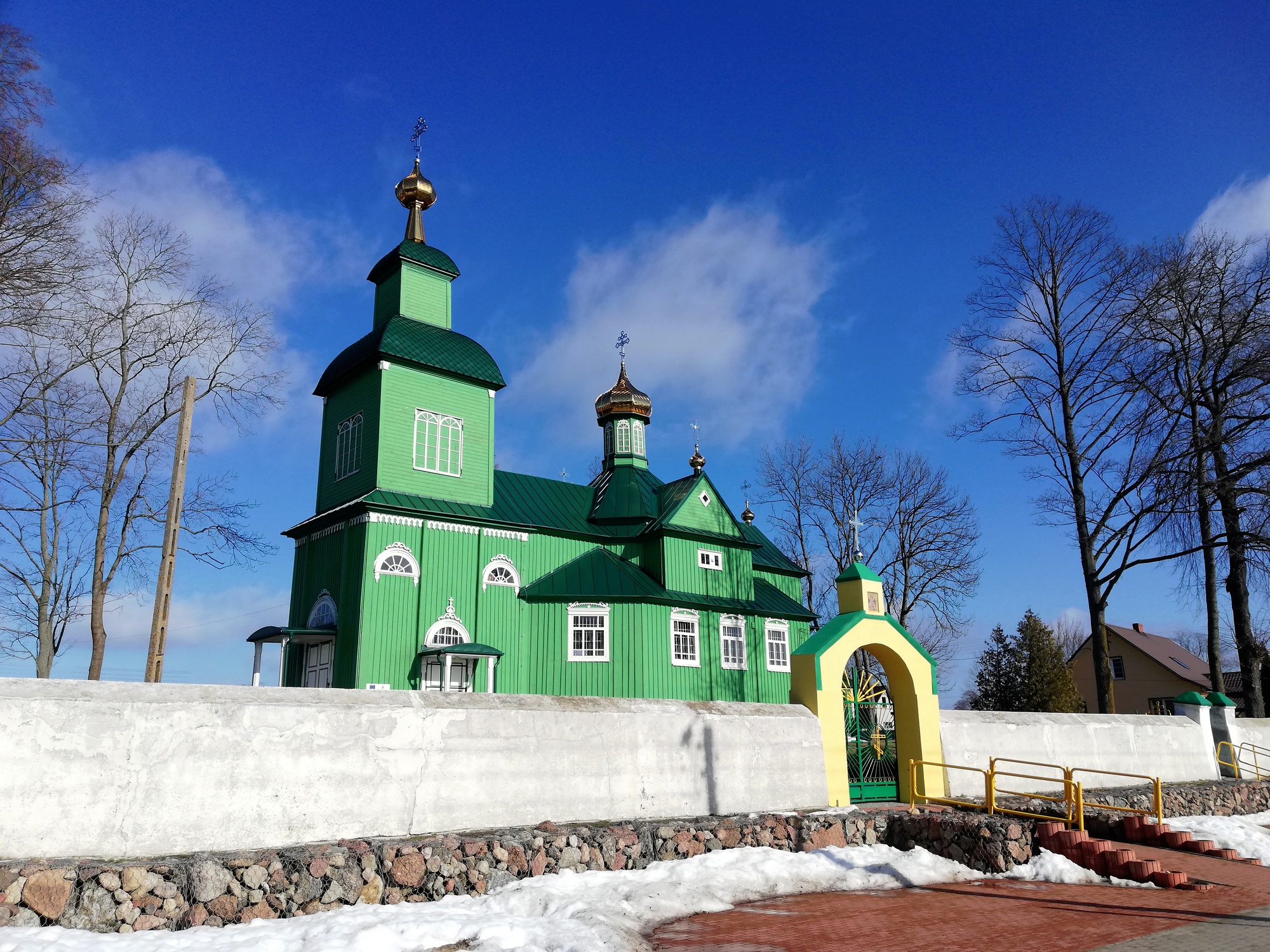 The Orthodox church in Trześcianka