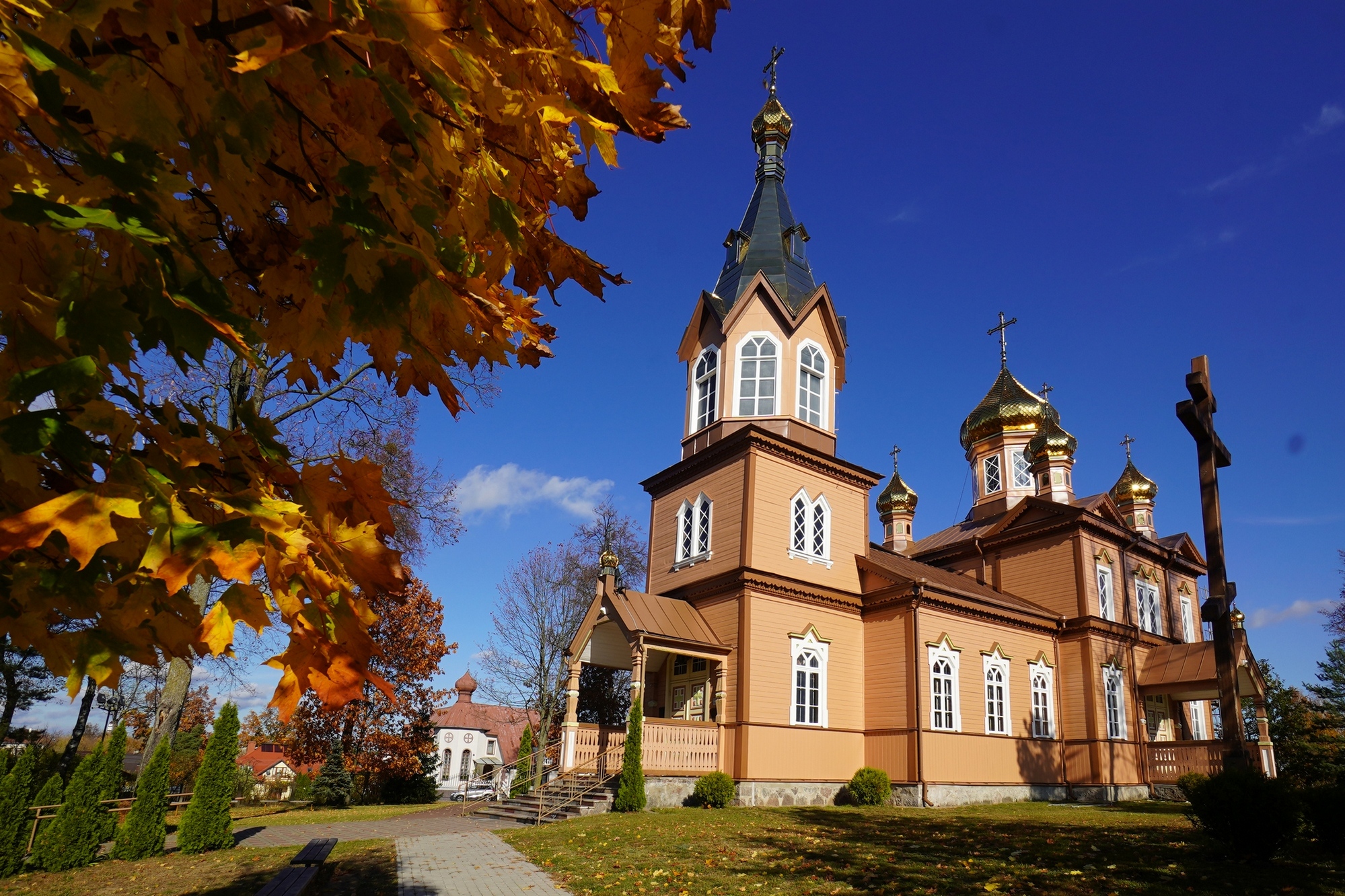 The Orthodox church in Michałowo