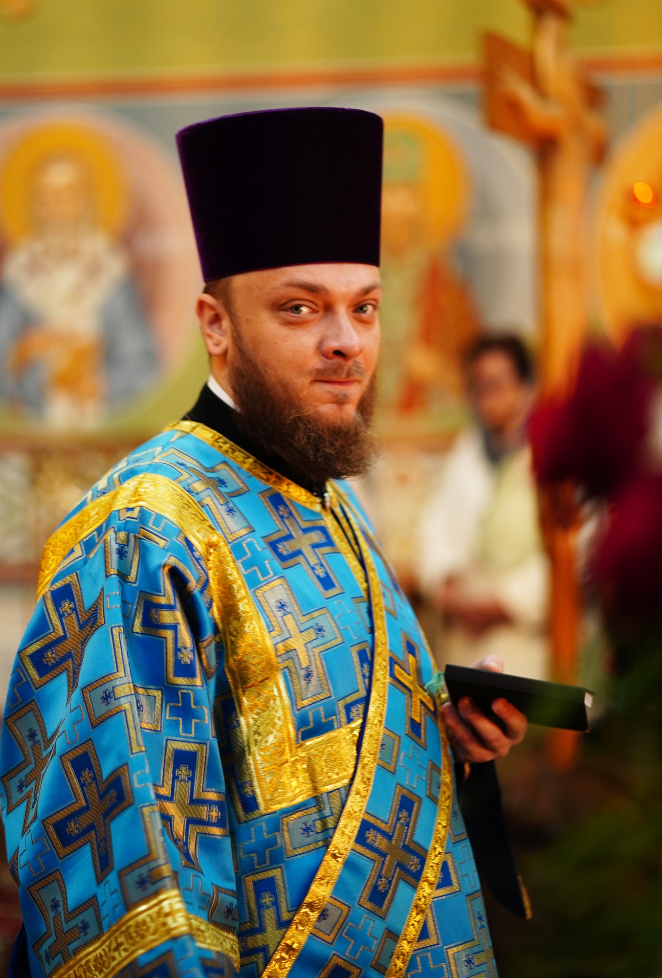 Protodeacon Wiaczesław Perek in Zwierki Convent