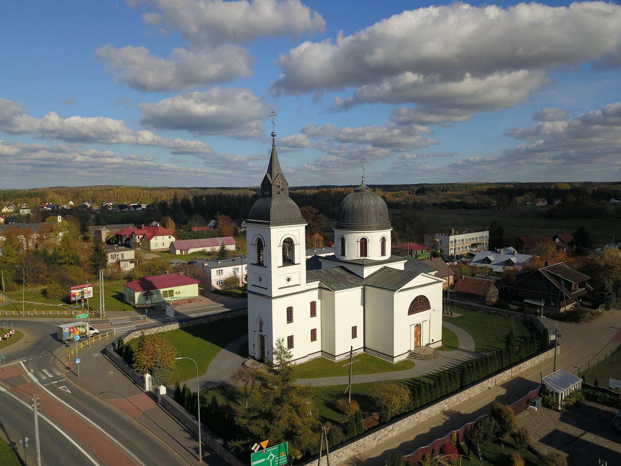 The Orthodox church in Zabłudów