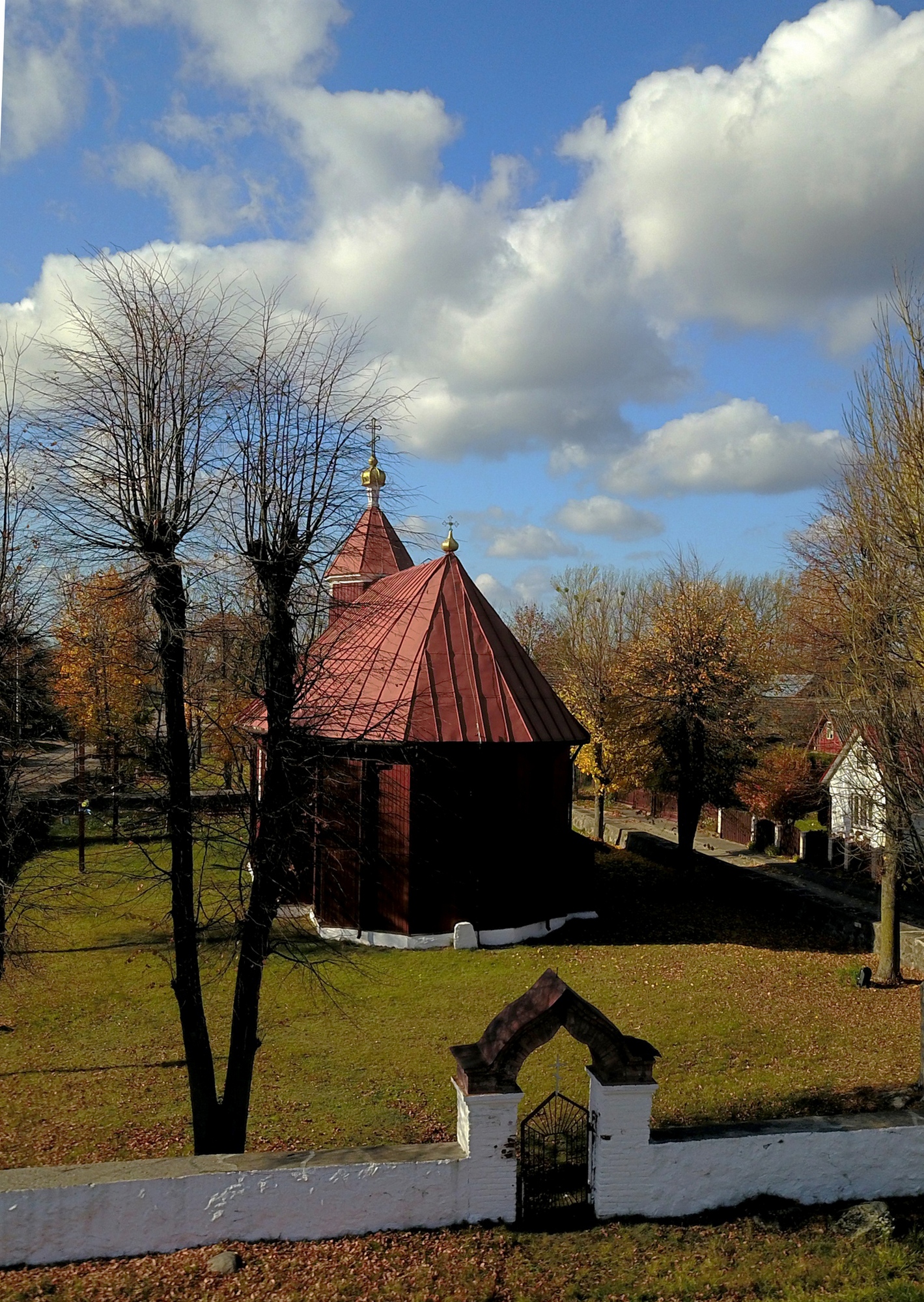 The Orthodox church in Topolany