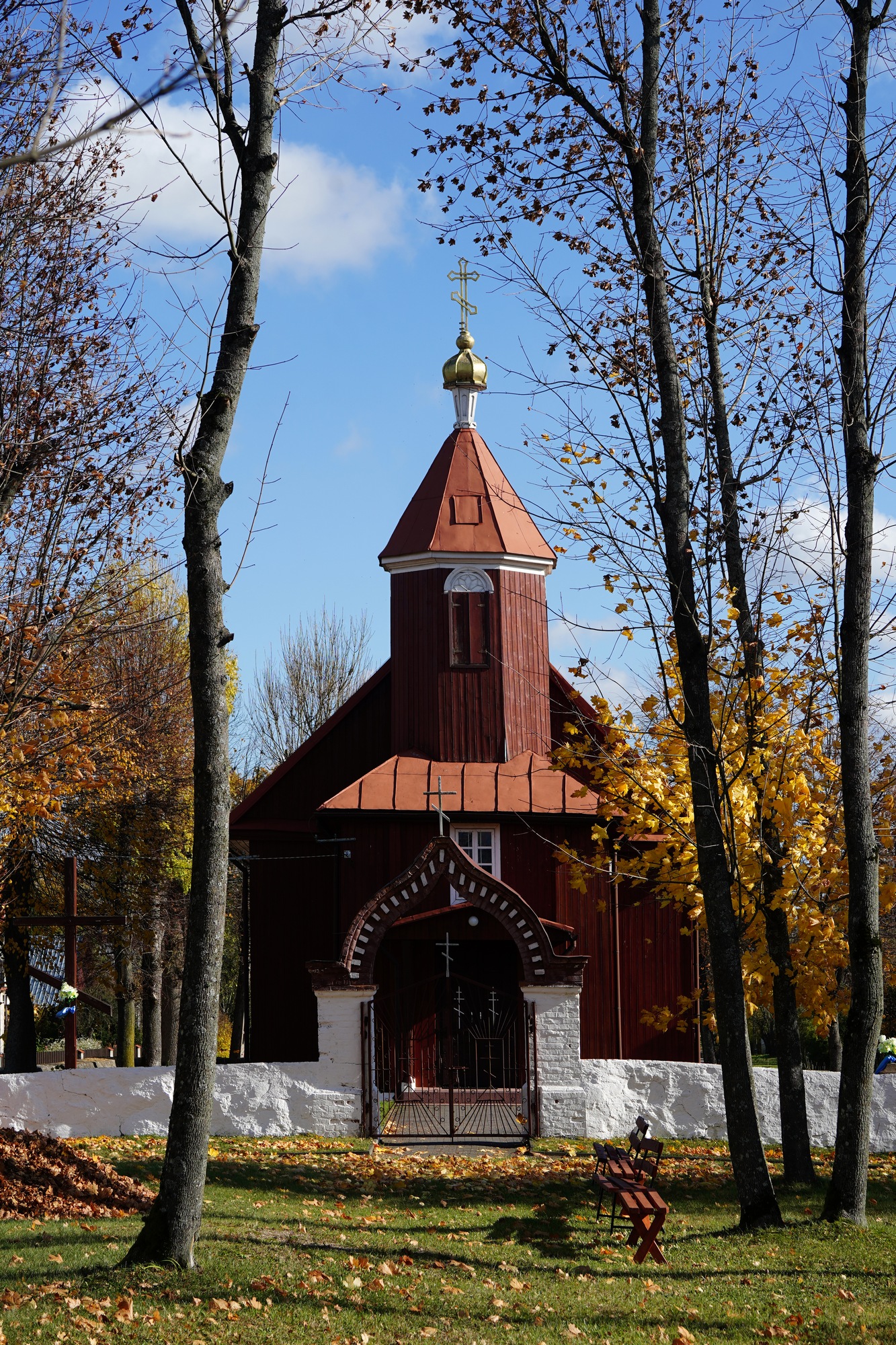 The Orthodox church in Topolany