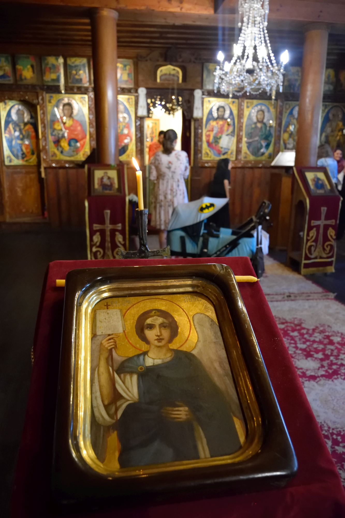 Interior of the archangel Michael church in Varna