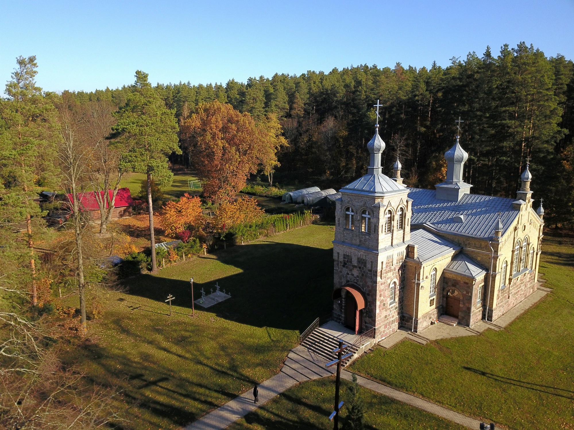 The Orthodox church in Królowy Most