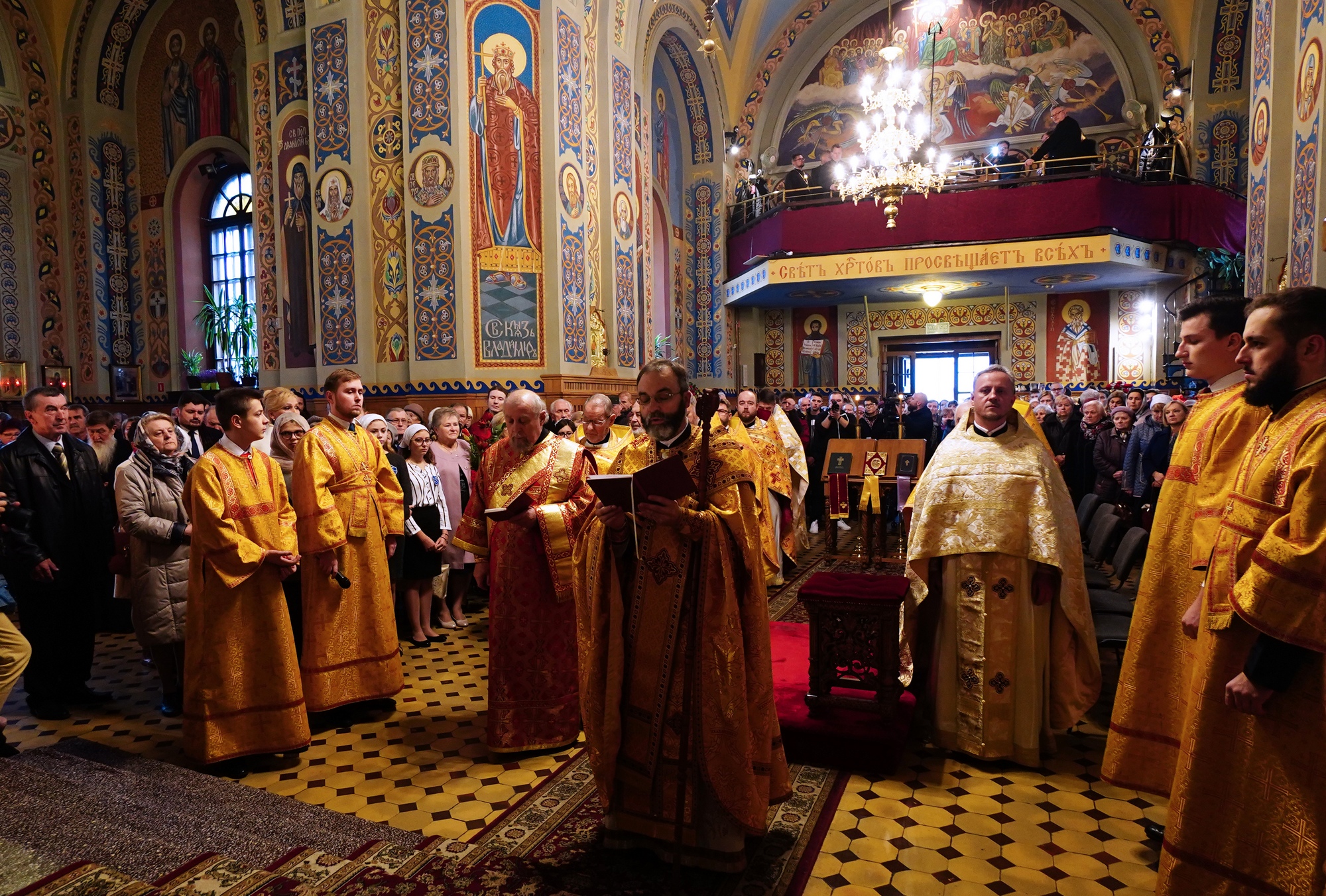 Apostle Jacob Divine Liturgy in St. Nicholas Cathedral in Białystok