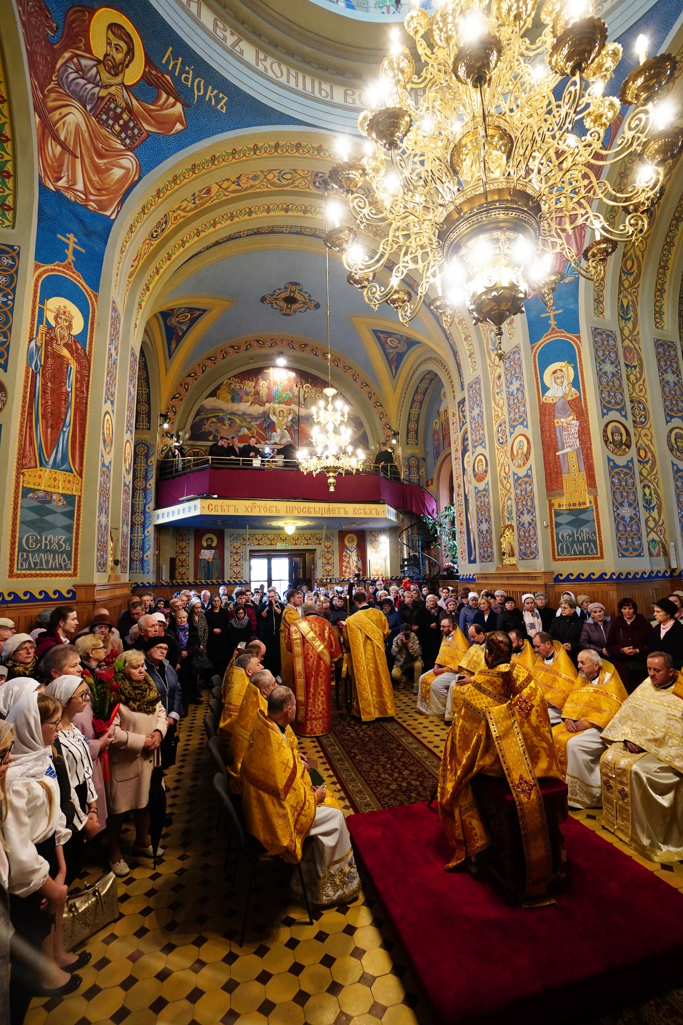 Apostle Jacob Divine Liturgy in St. Nicholas Cathedral in Białystok