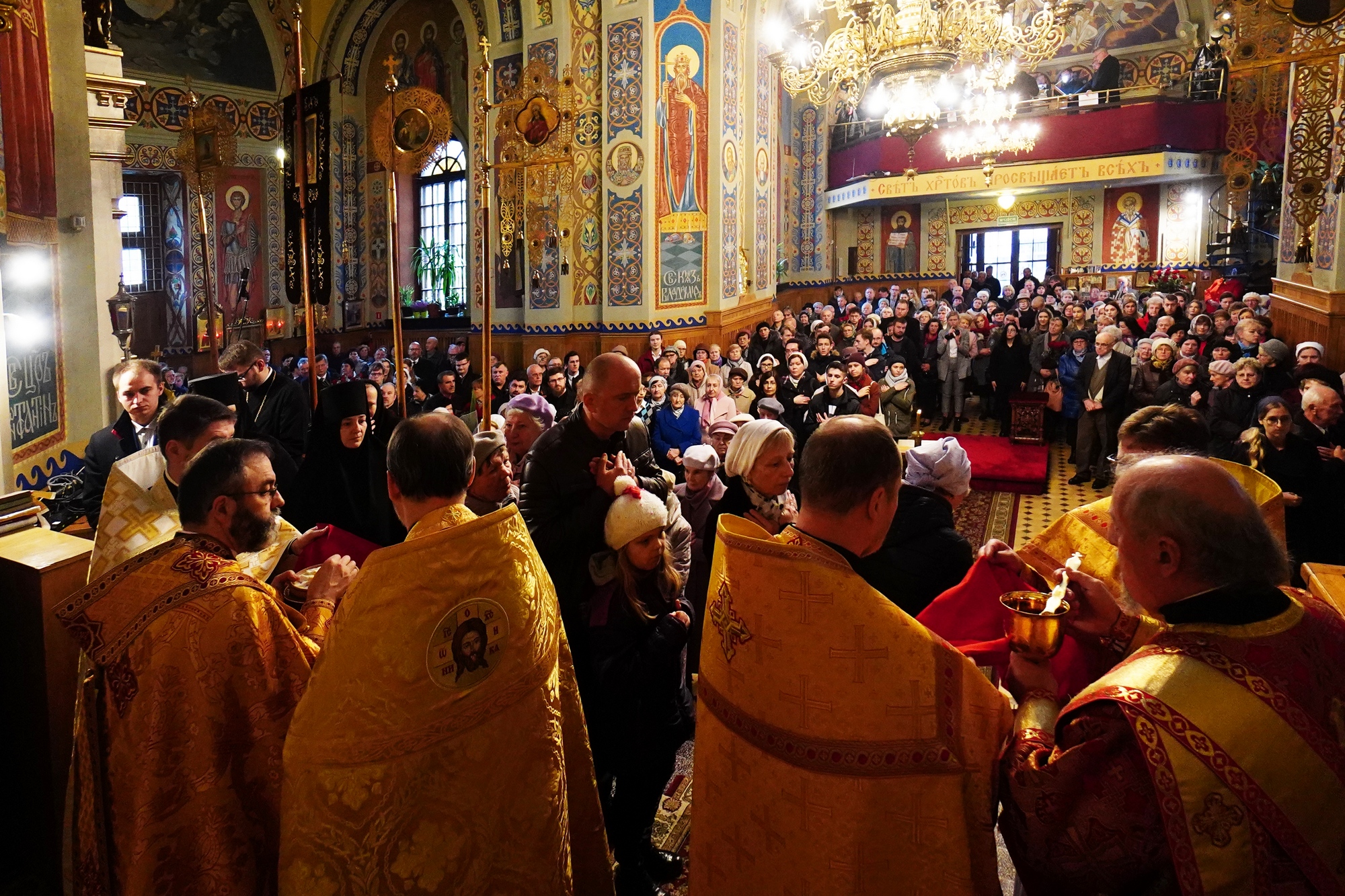 Apostle Jacob Divine Liturgy in St. Nicholas Cathedral in Białystok
