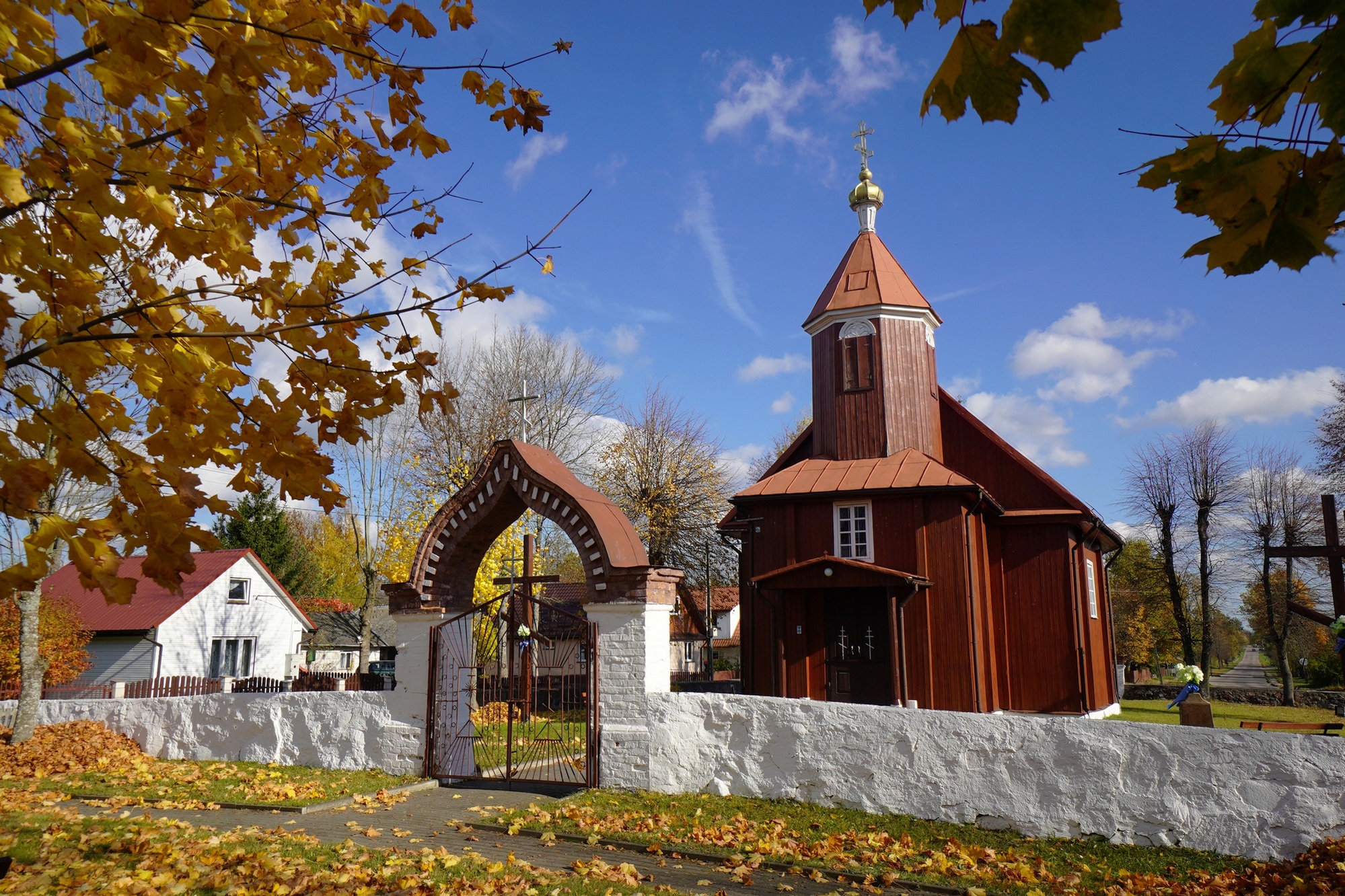 The Orthodox church in Topolany