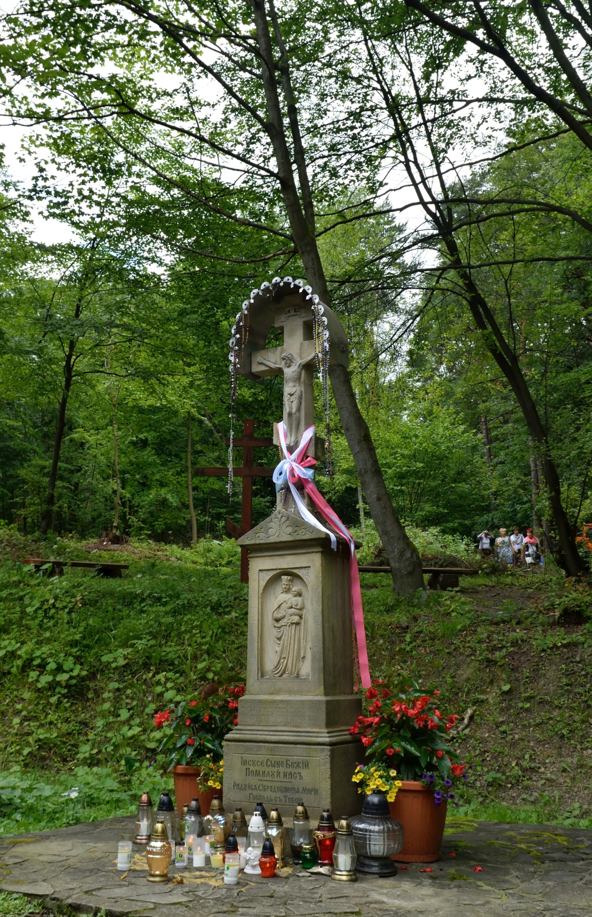 A cross on the Holy Mount Jawor